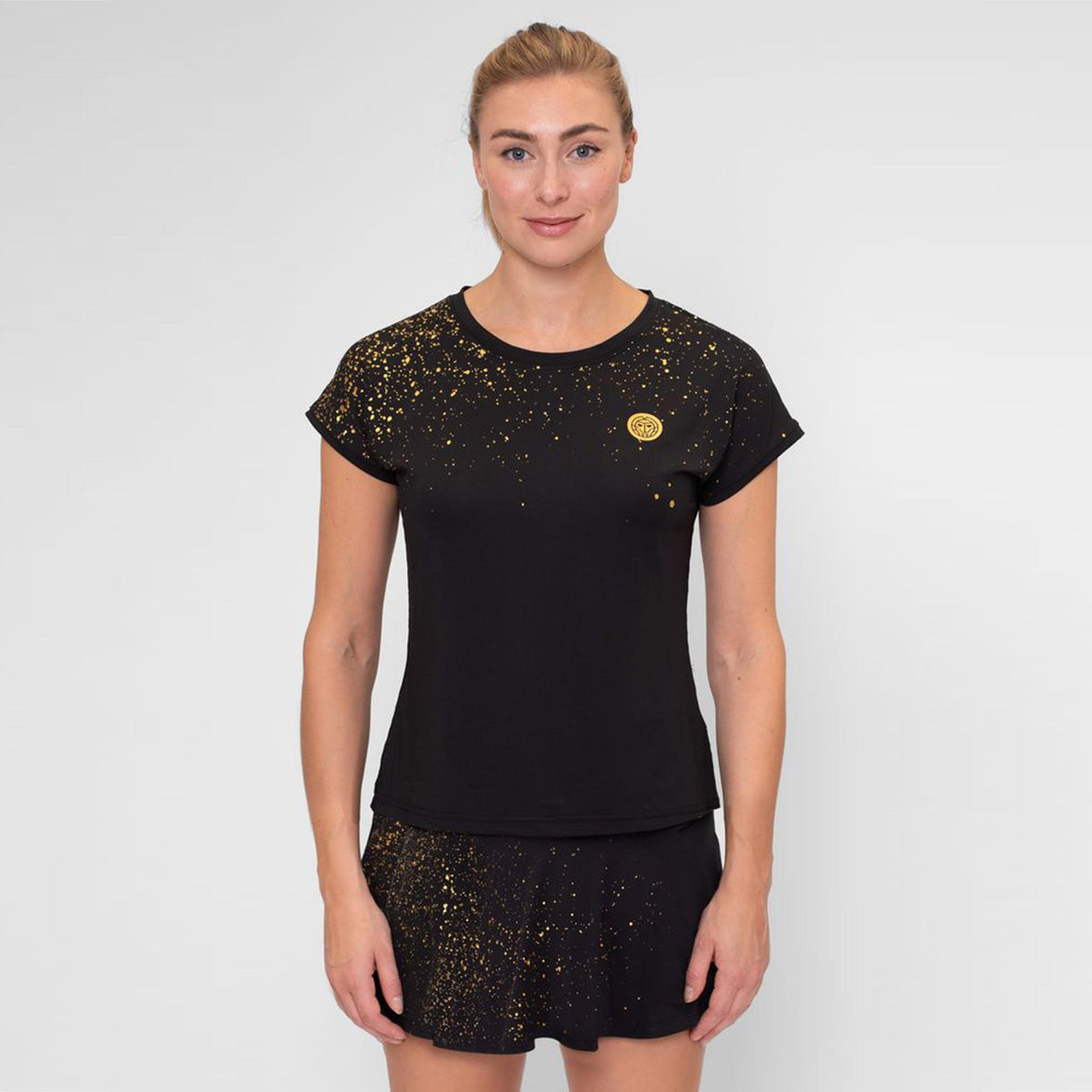 BIDI BADU Paris 2024 T-shirt Damer-Svart,Guld
