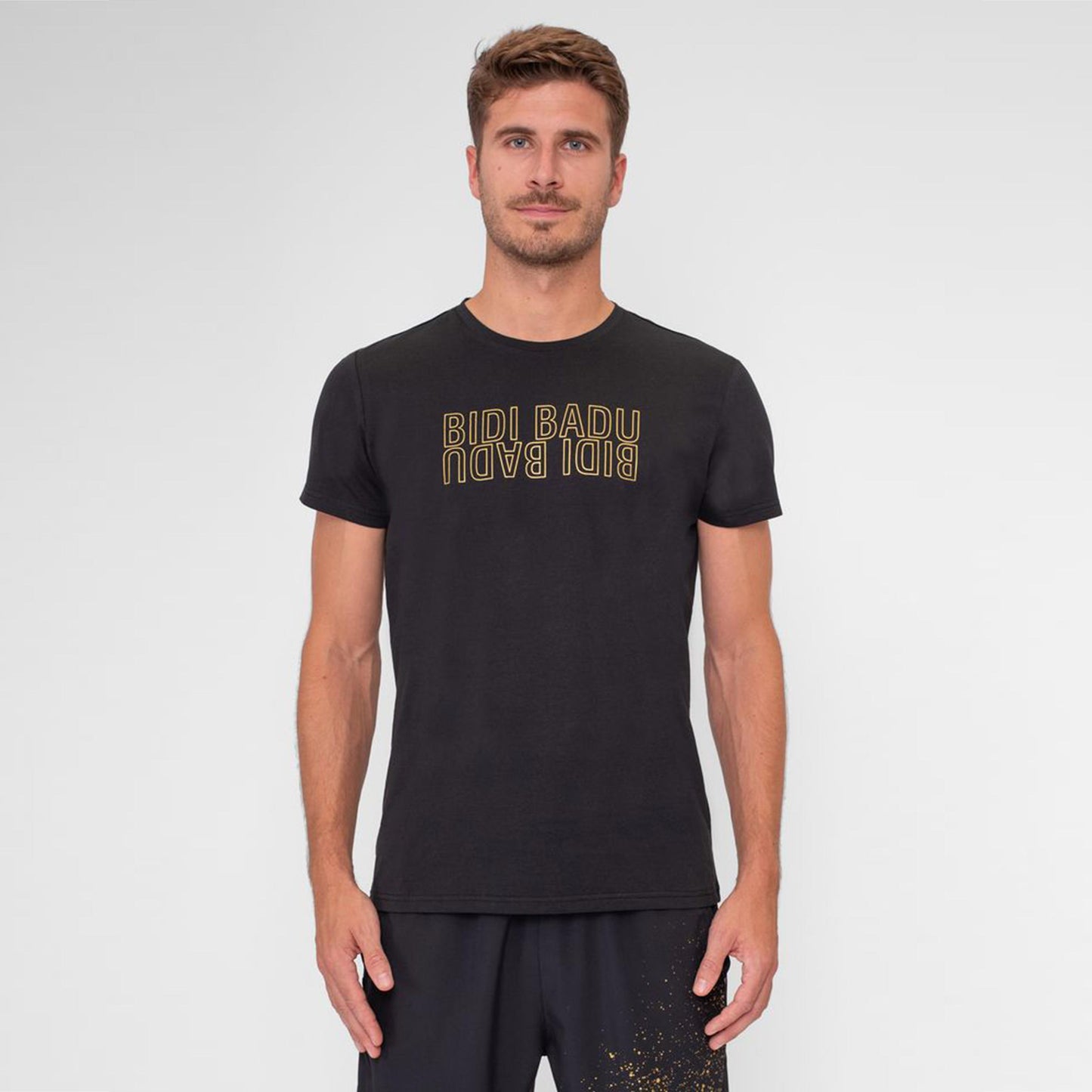 BIDI BADU Paris 2024 Chill T-shirt Herrar - svart, guld