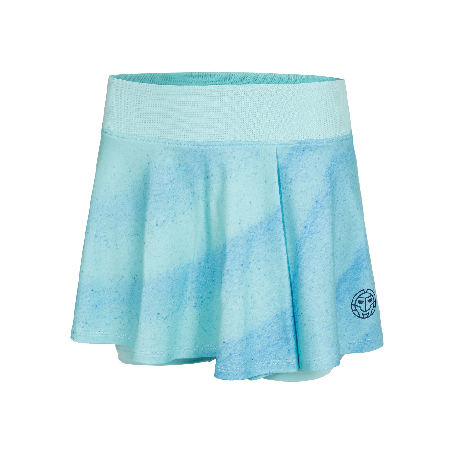 BIDI BADU Beach Spirit Printed Wavy Kjol Damer-Turkos