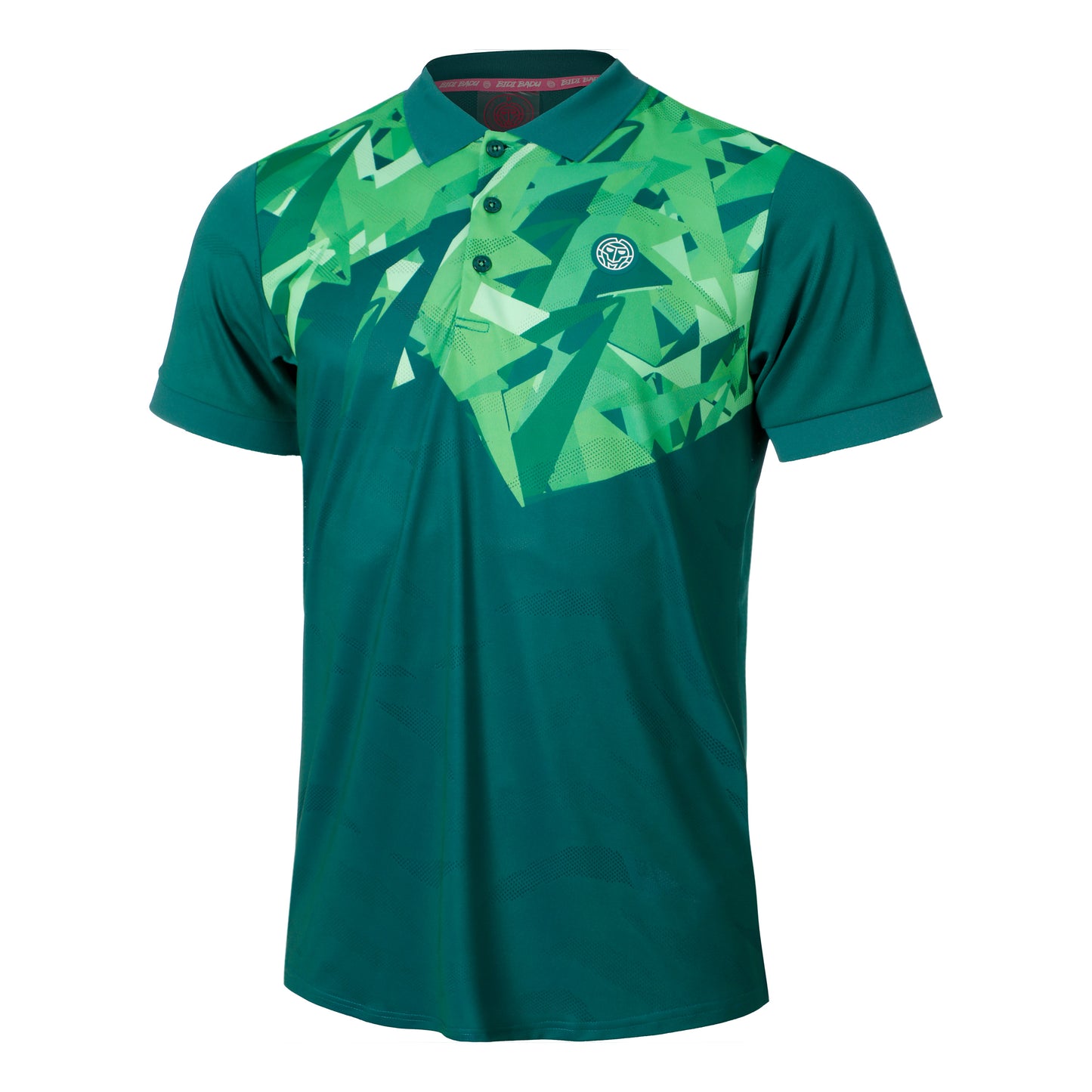 BIDI BADU Spike Polo Herrar-Mörkgrön,Grön