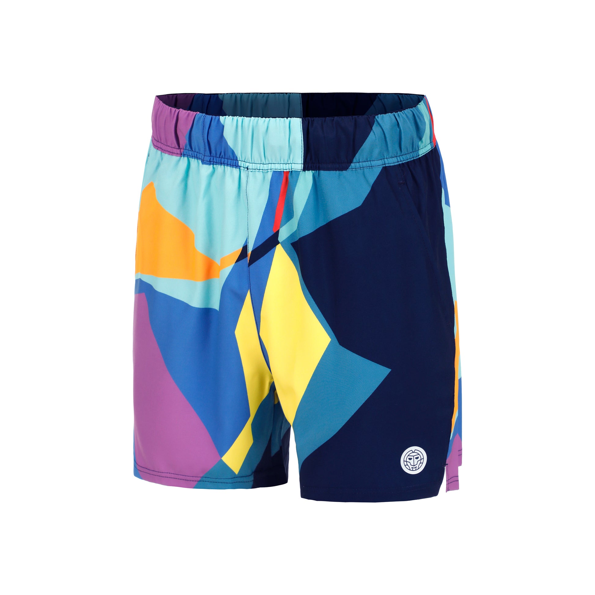 BIDI BADU Twiggy Shorts Herrar - mörkblå, flerfärgad