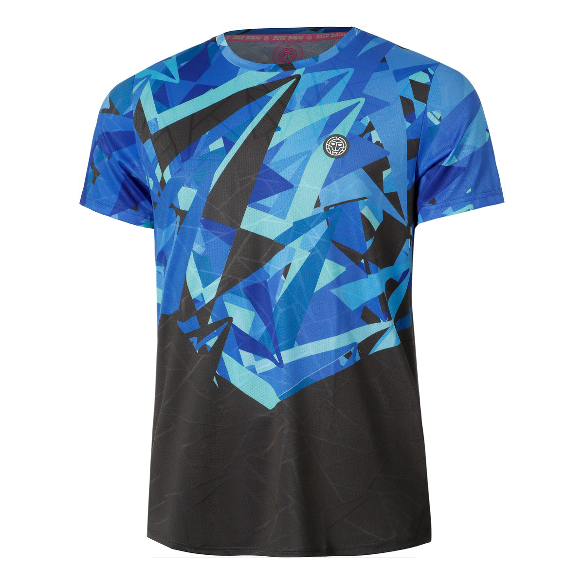 BIDI BADU Spike T-shirt Herrar - mörkgrå, blå