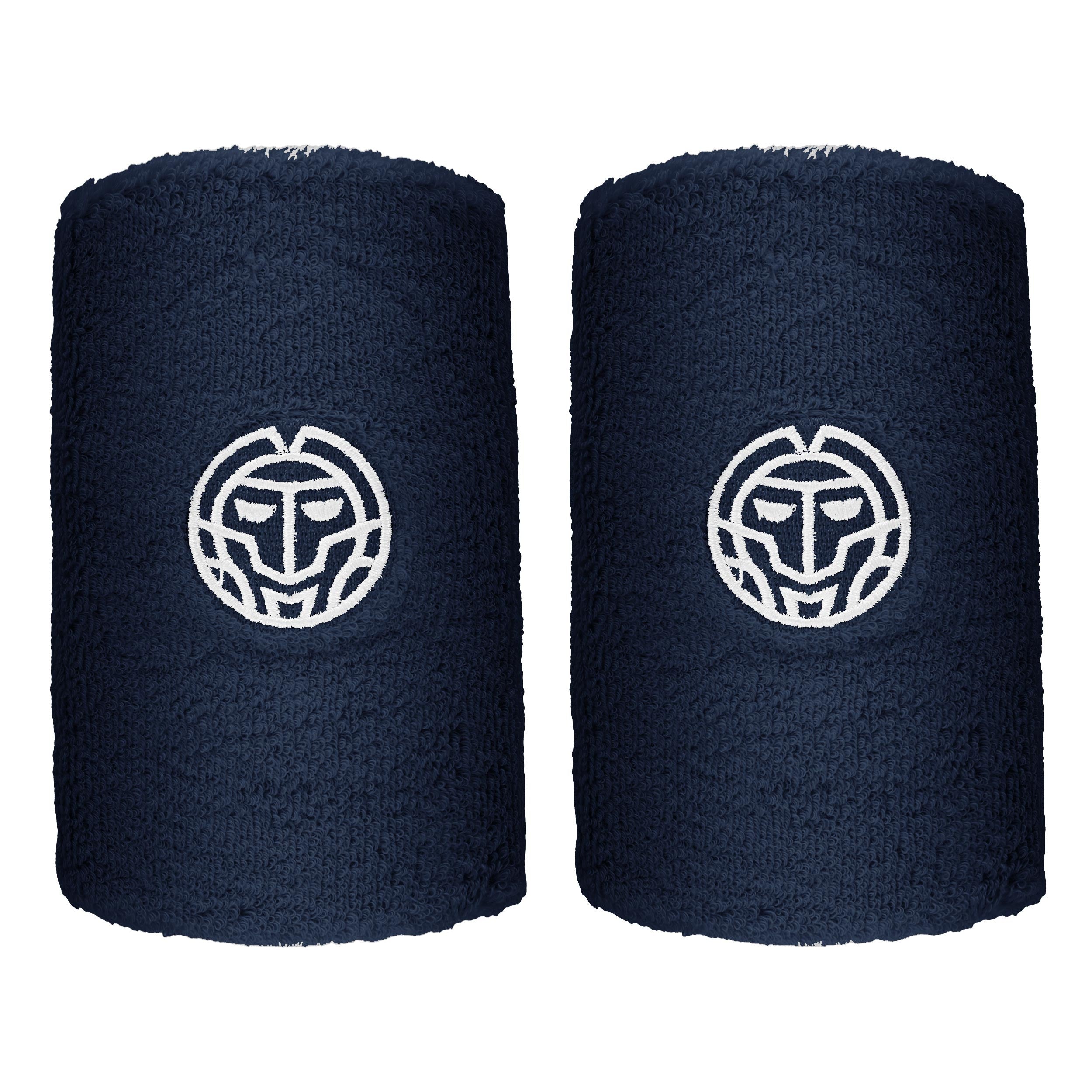 BIDI BADU Svettband 2-pack lång - mörkblå