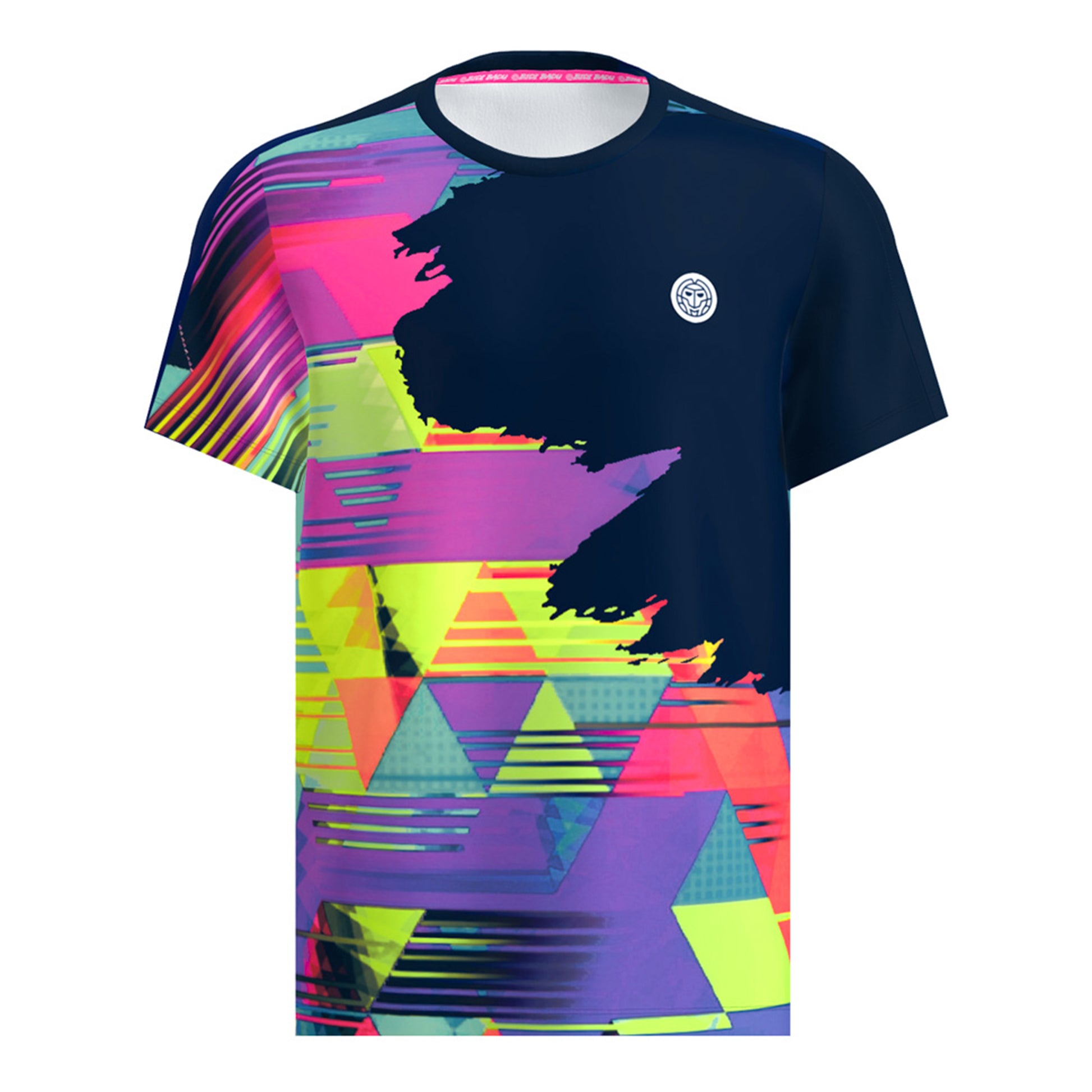 BIDI BADU Kaleido T-shirt Herrar-Flerfärgad