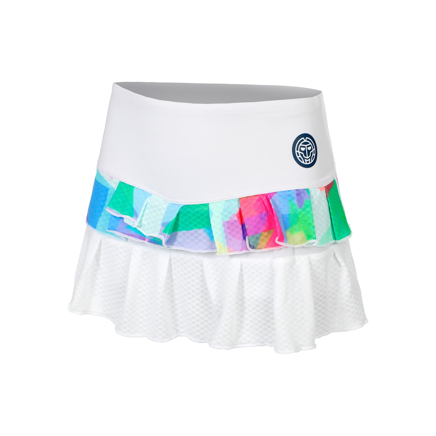 BIDI BADU Kaleido Pleated Kjol Flickor-Vit,Flerfärgad