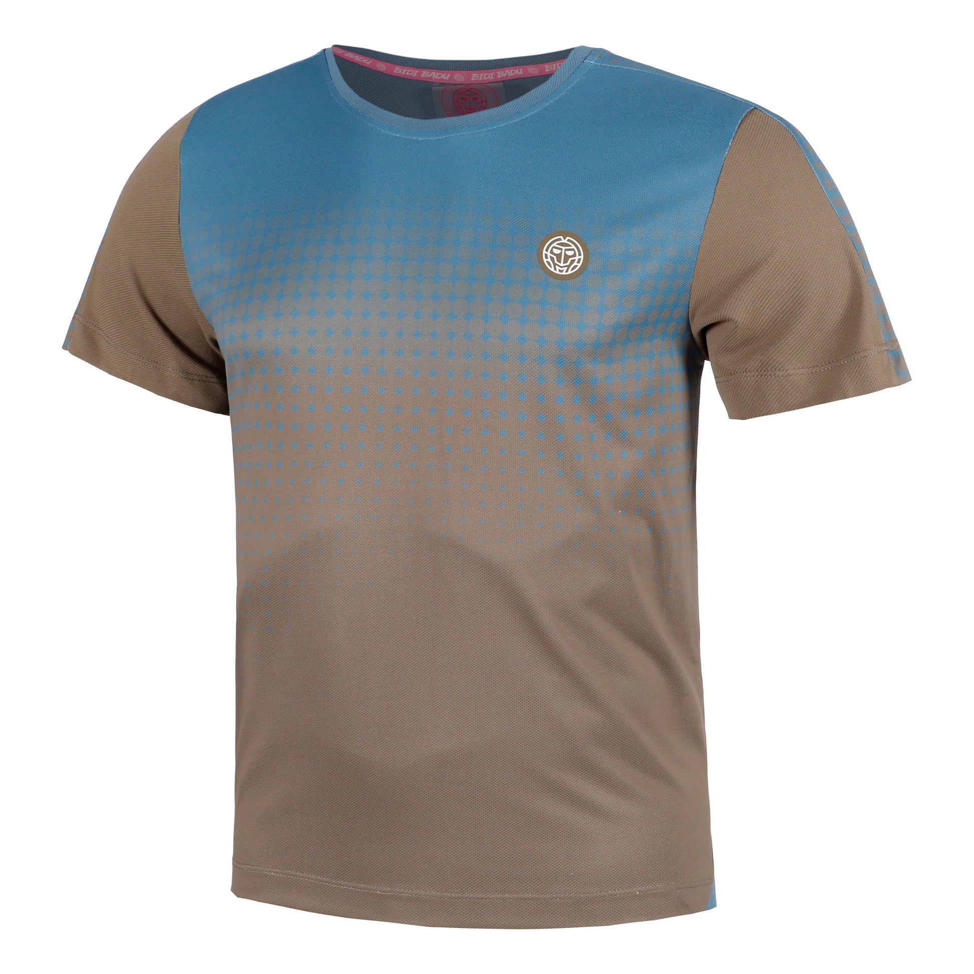 BIDI BADU Spectrum T-shirt Herrar-Brun,Blå