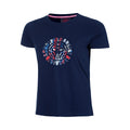 New York 2024 Chill T-shirt Flickor - mörkblå, röd