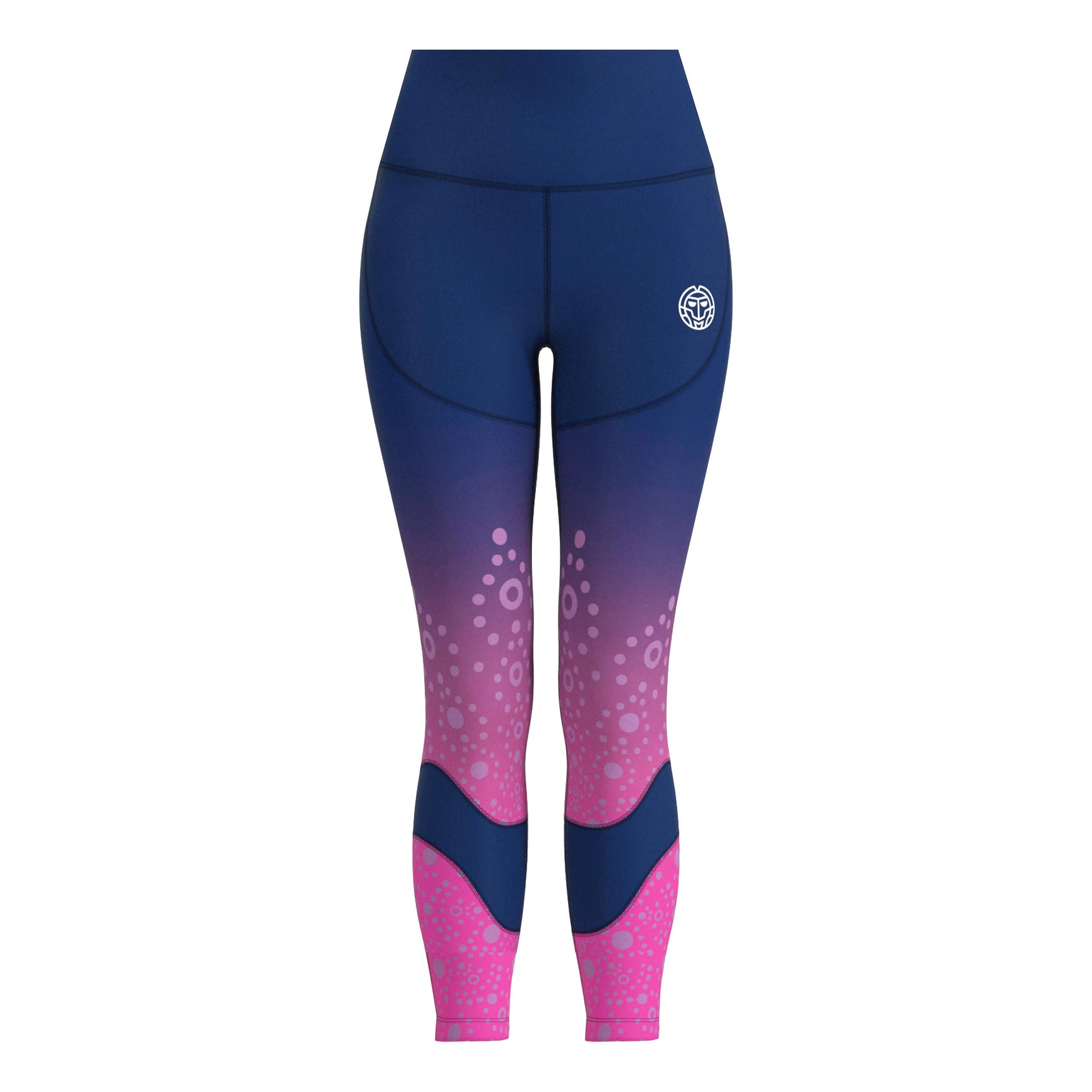 BIDI BADU Colortwist Printed Tights Damer-Pink,Mörkblå