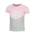 Mandisa Lifestyle T-shirt Flickor - rosa, ljusgrå