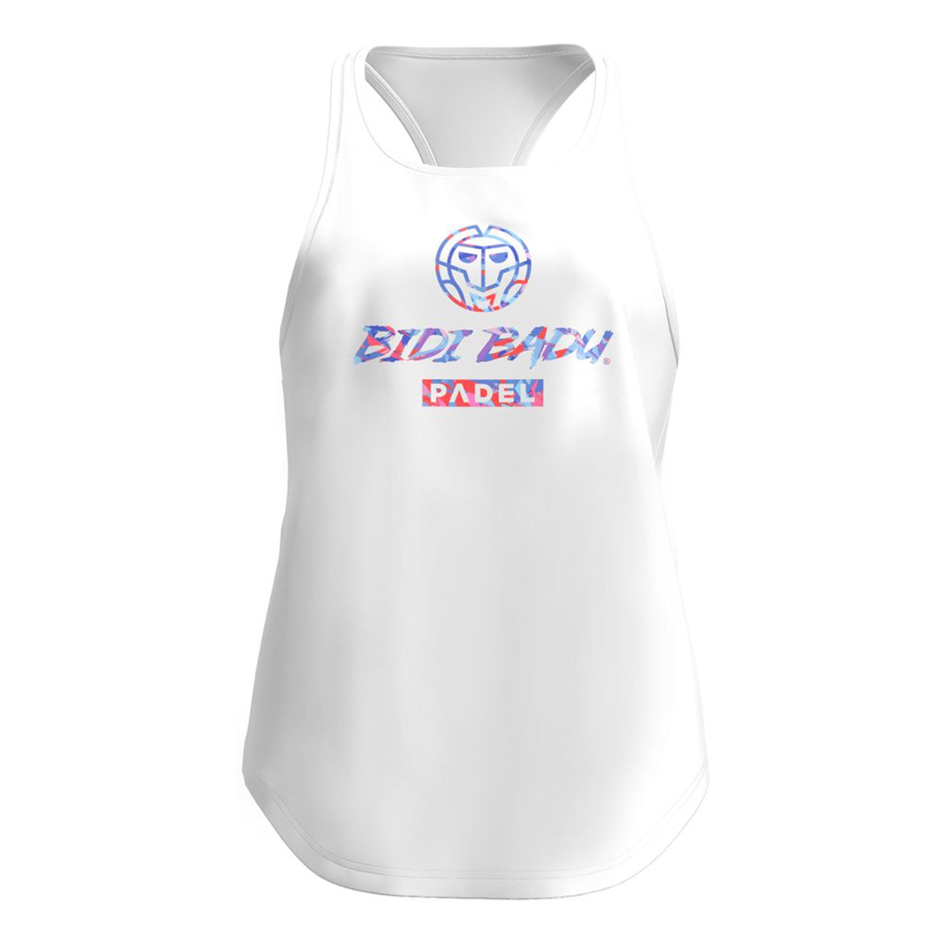 BIDI BADU Spike Logo Chill Linne Damer-Vit