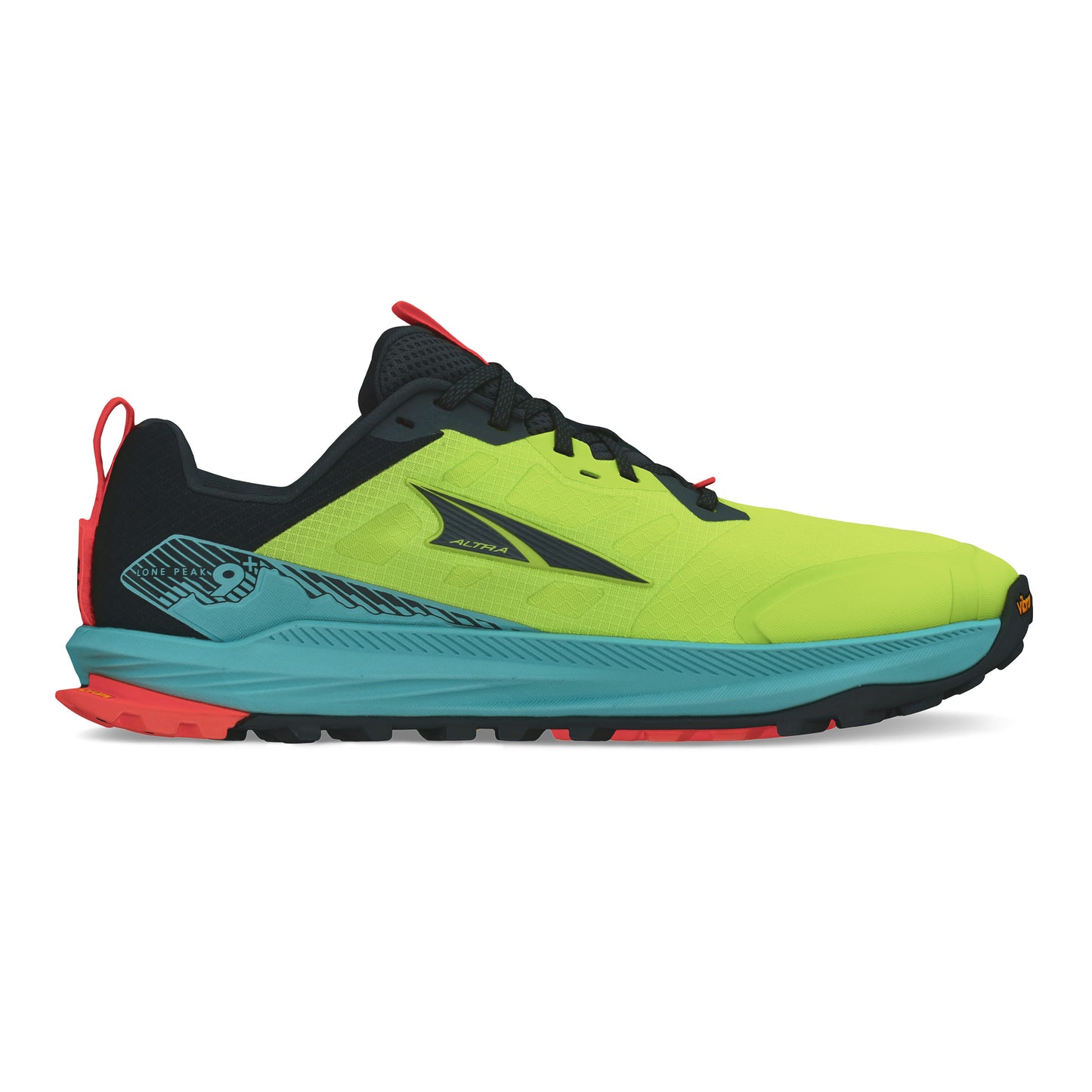 Altra Lone Peak 9+ Terrängsko Herrar - lime