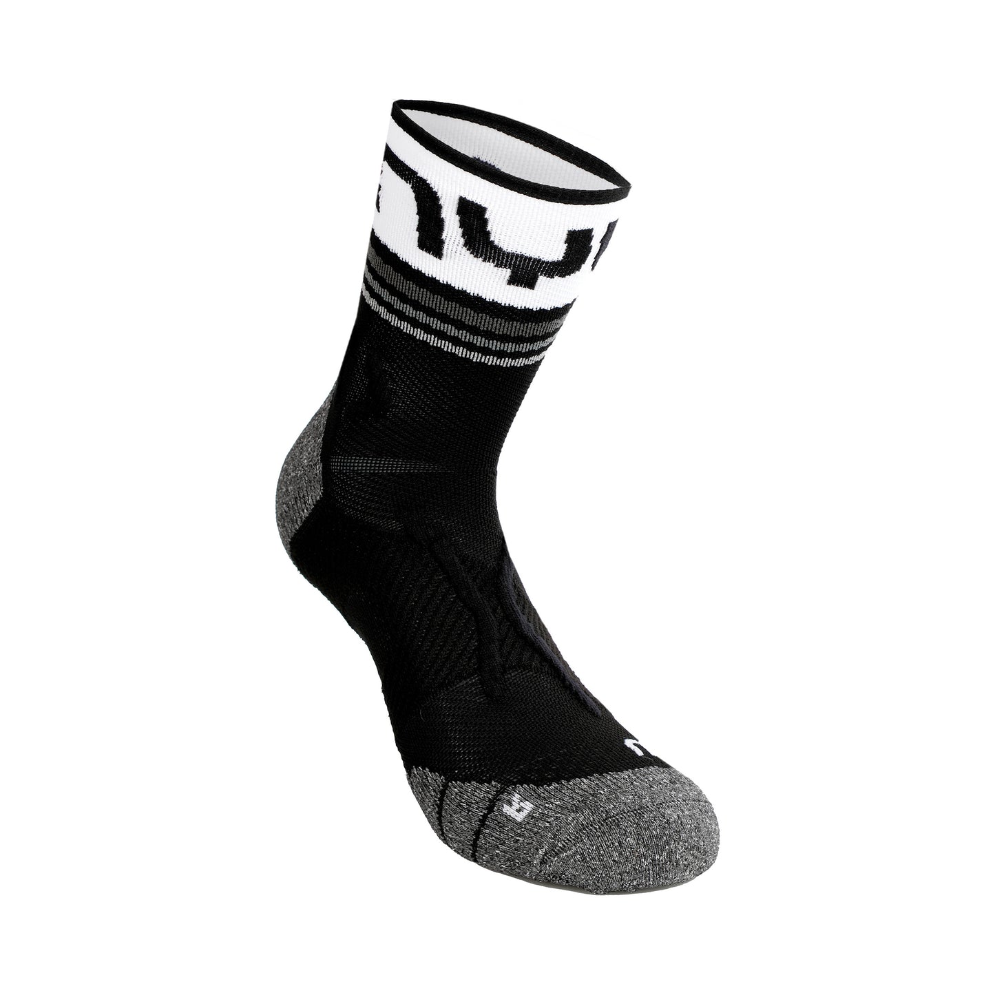 UYN Veloce Löparsockor Herrar-Svart,Vit