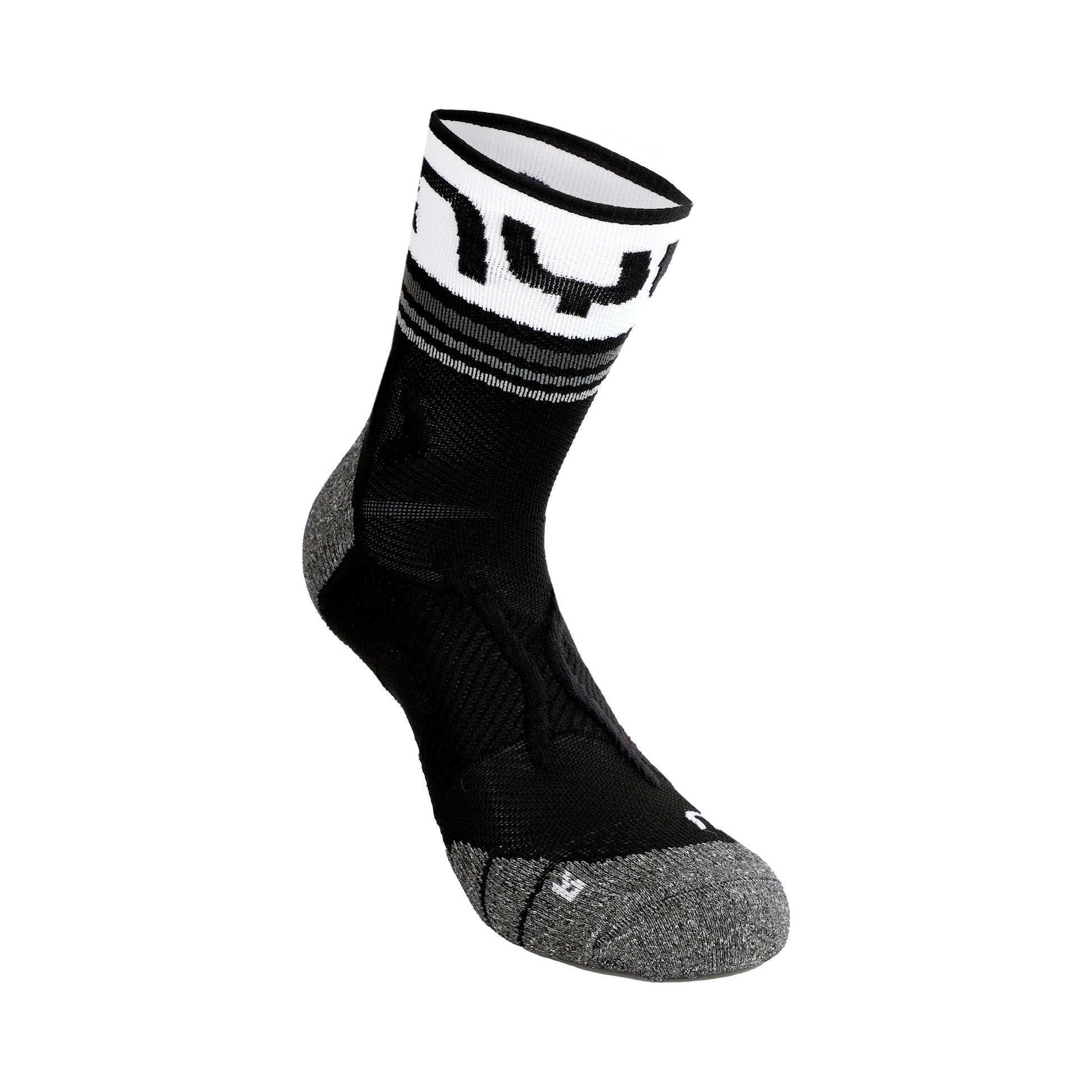 UYN Veloce Löparsockor Herrar-Svart,Vit