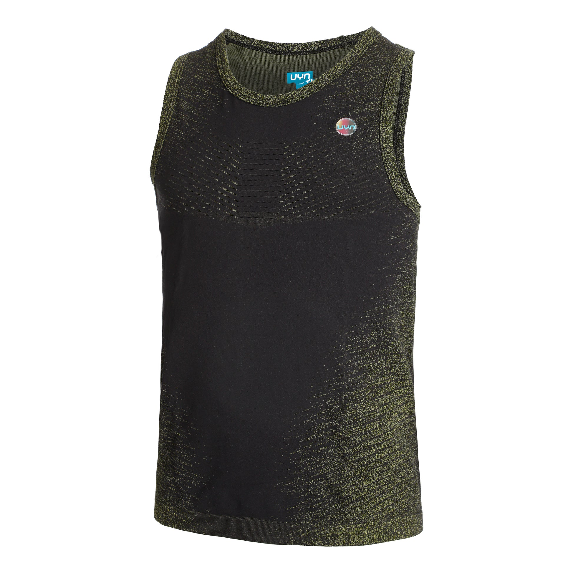 UYN Exceleration OW Sleeveless Löpningstopp Herrar-Svart,Grön
