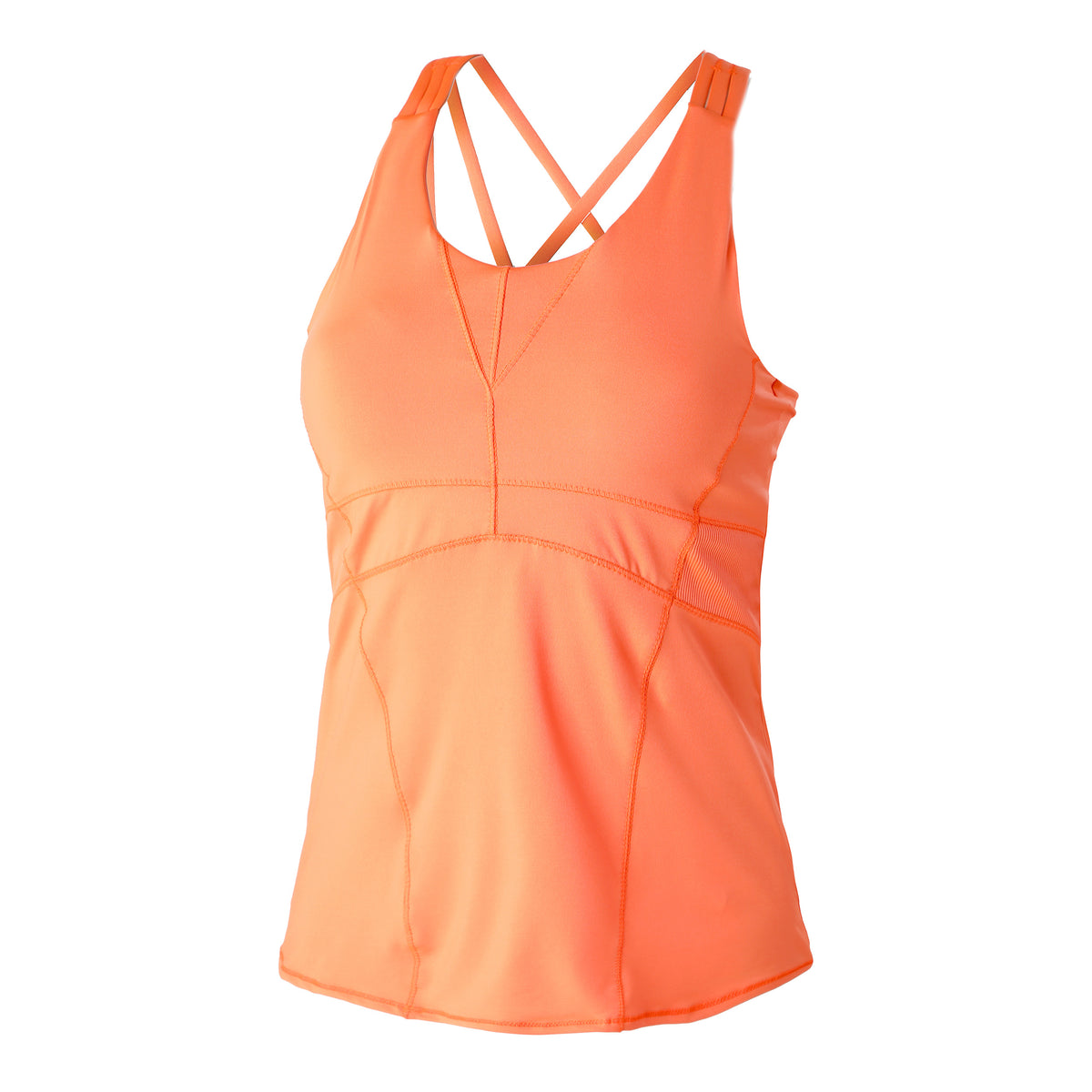 Lucky in Love Shock Cami with Bra Linne Damer - korall,