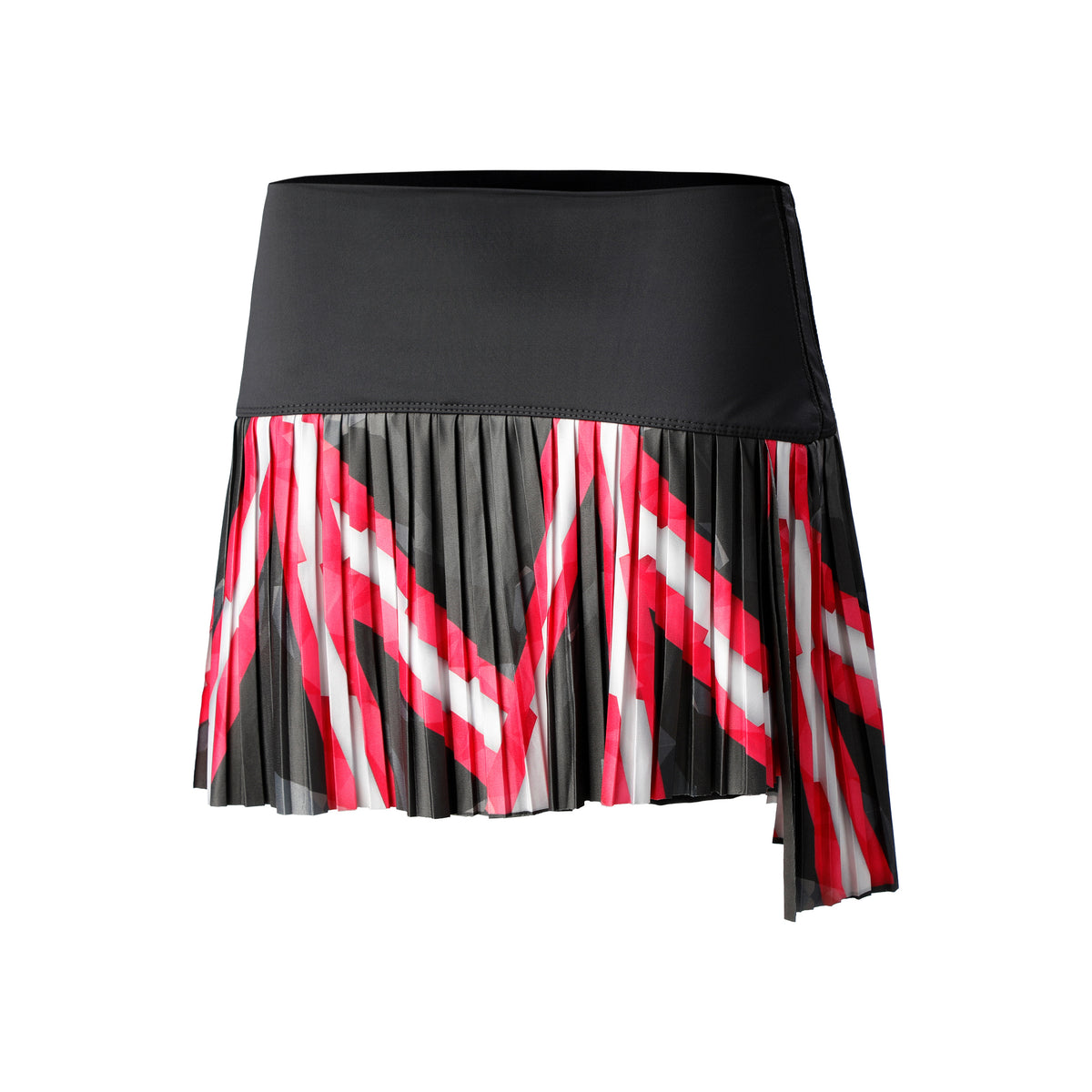 Lucky in Love Hi-Nebula Pleated Kjol Damer - grå, flerfärgad