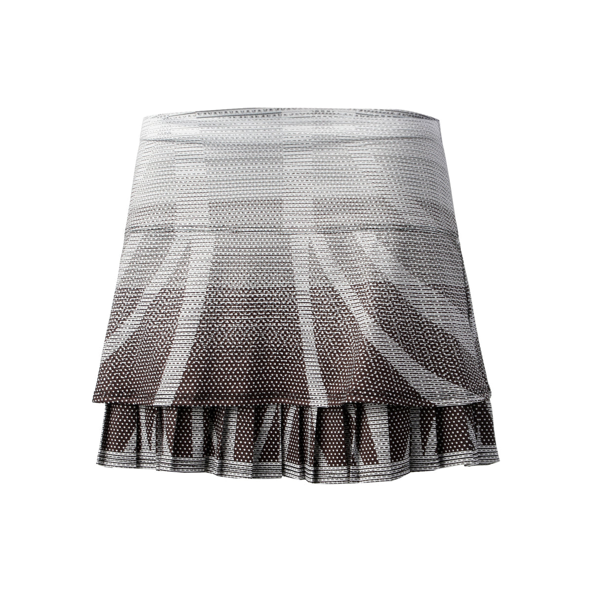Lucky in Love Take a Pleat Kjol Damer - svart, vit