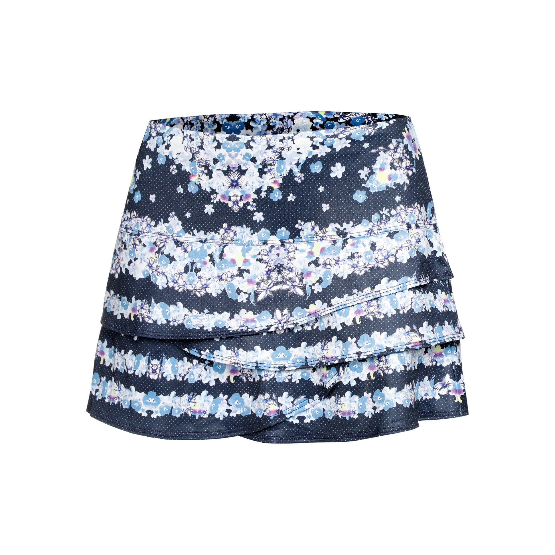 Lucky in Love Forget me not Scallop Kjol Damer - blå, vit