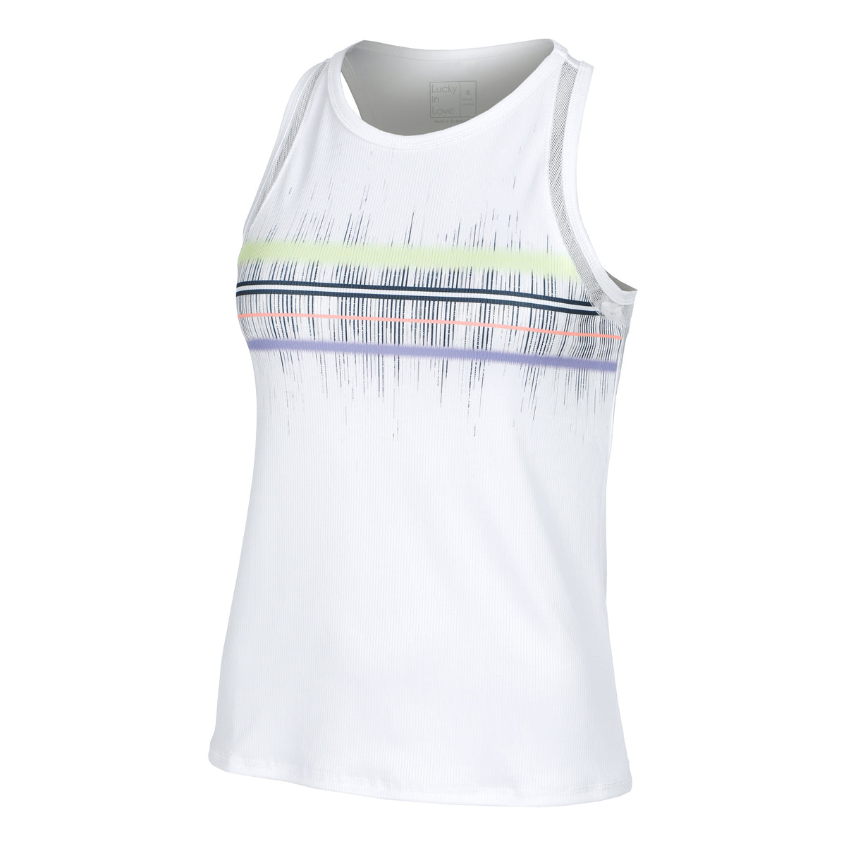 Lucky in Love Grand Slam Tank W/Bra Linne Damer - vit,