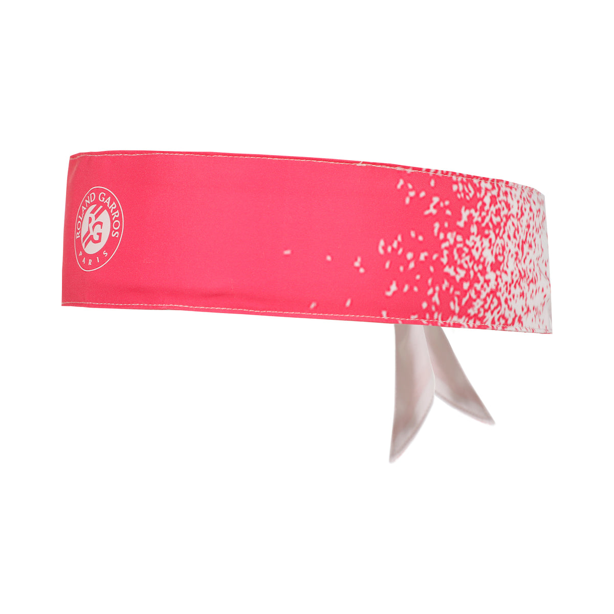 Roland Garros Roalnd Garros Performance Bandana Unisex - vit, rosa