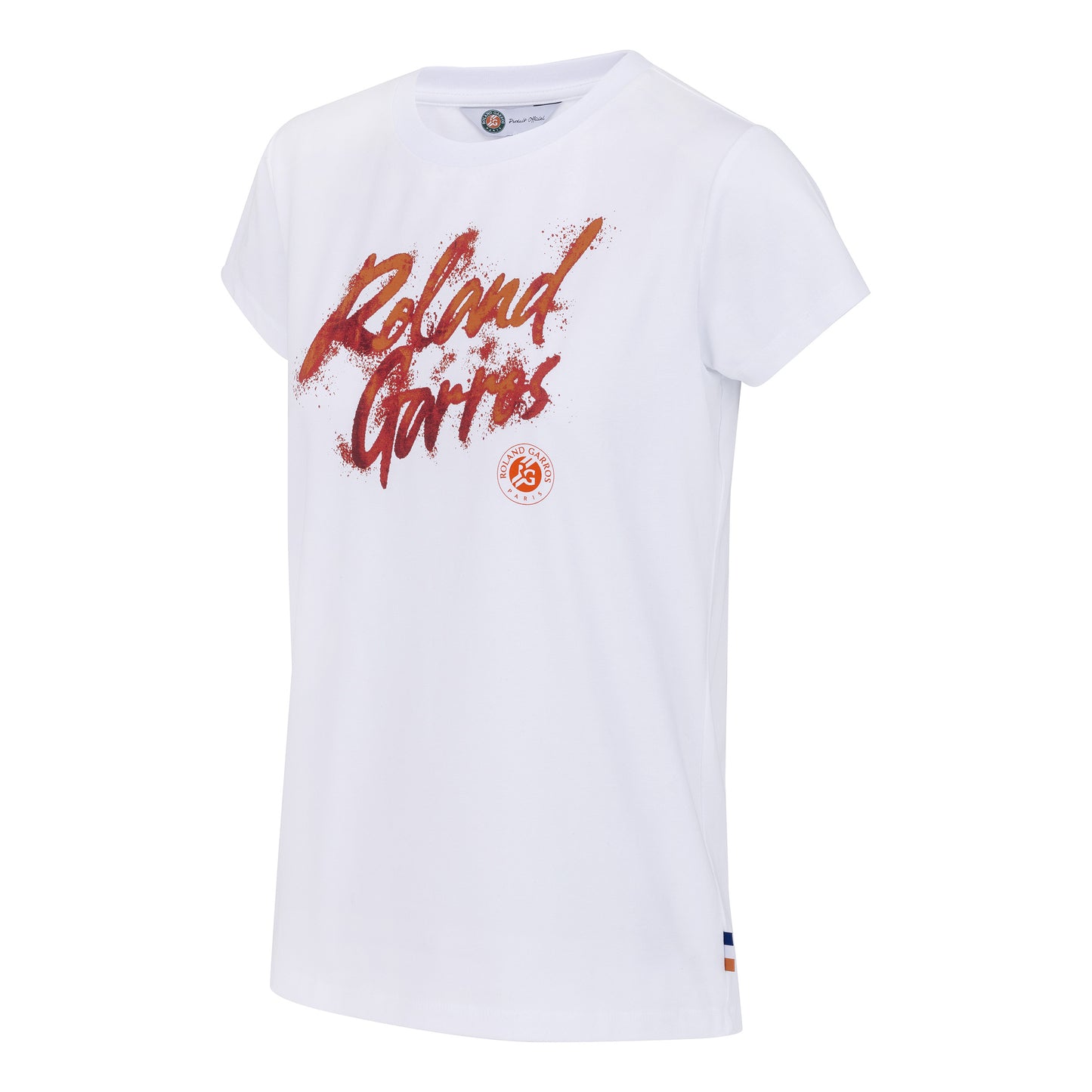 Roland Garros T-shirt Damer-Vit