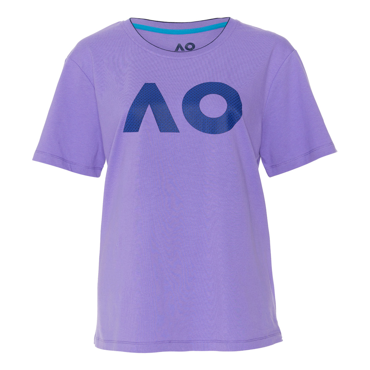 Australian Open AO Stack Print Core Logo T-shirt Damer - lila,