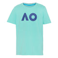 AO Stack Print Core Logo T-shirt Herrar - mint, mörkblå