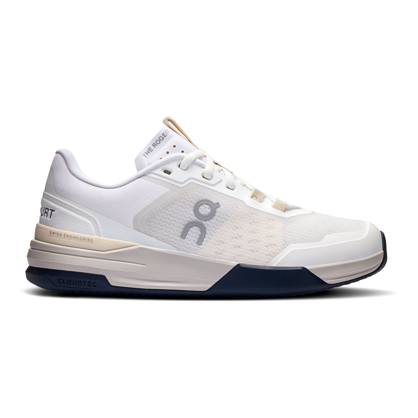 On The Roger Advantage Pro Sko För Grus Damer-Vit,Creme