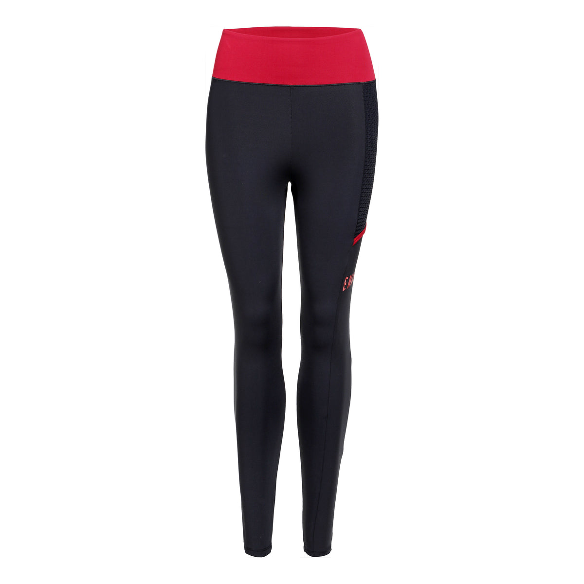 Endless Fit Pocket Tights Damer - svart, röd
