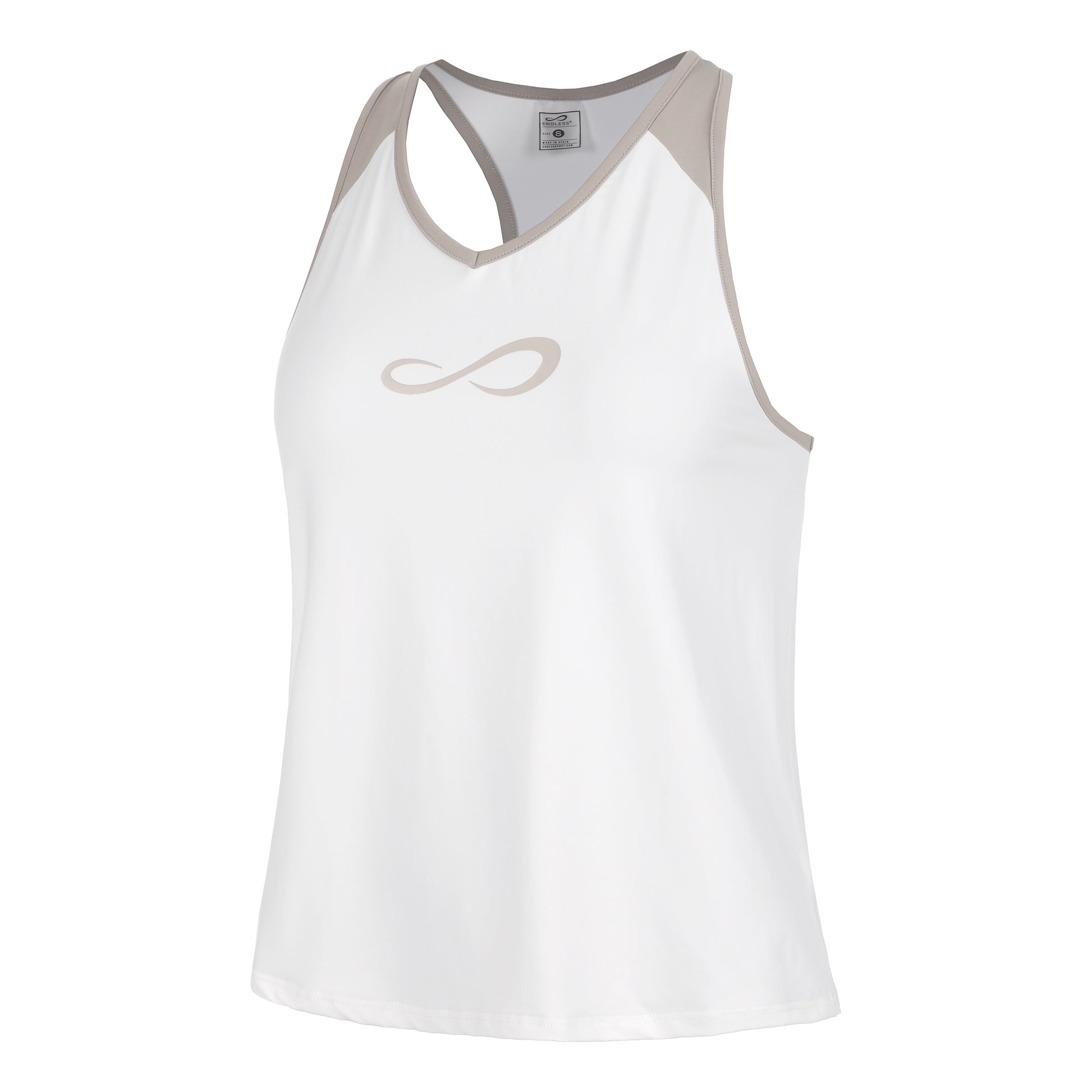 Endless Speed V Linne Damer - vit, beige