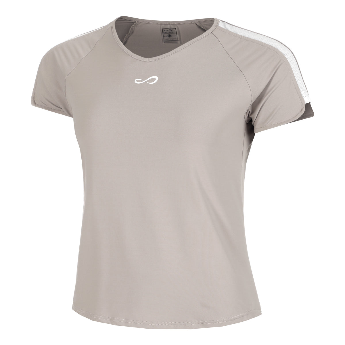 Endless Mesh T-shirt Damer-Creme