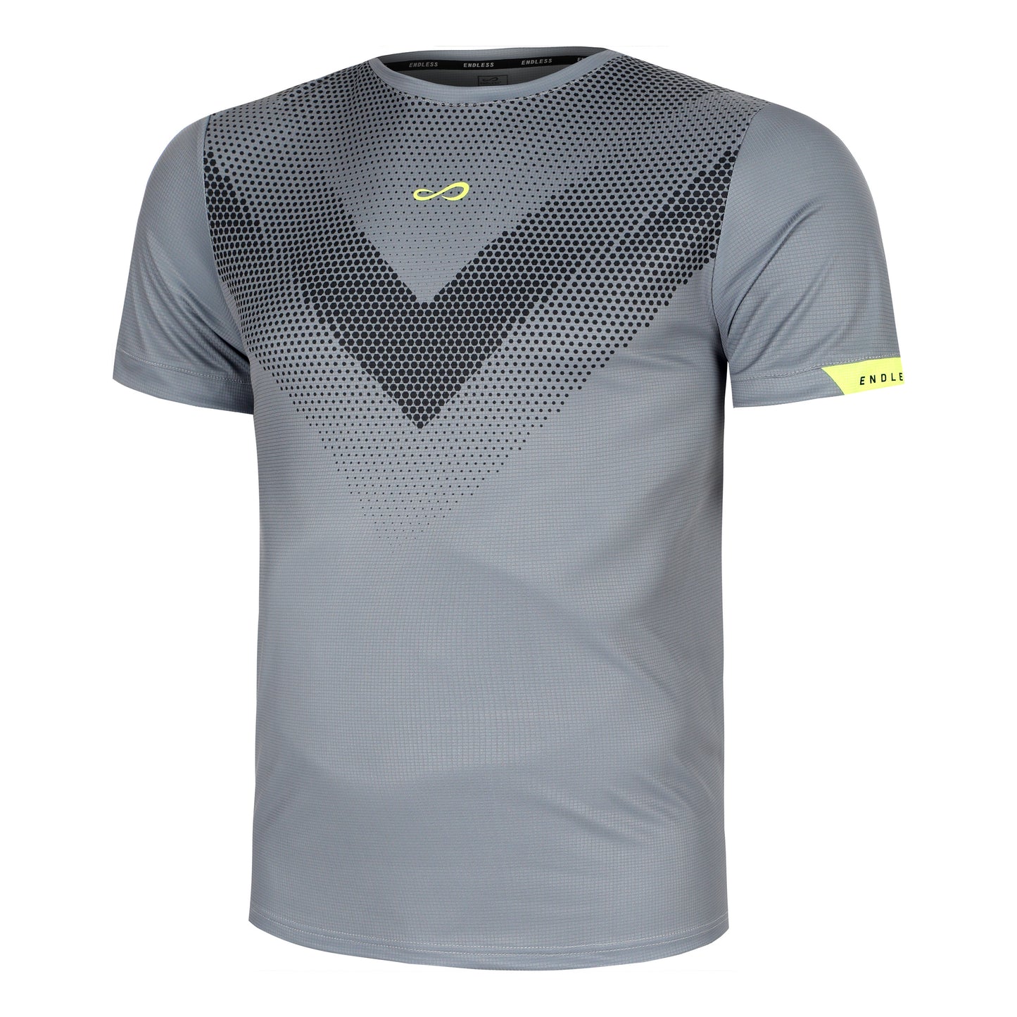 Endless Ace Peak T-shirt Herrar-Grå