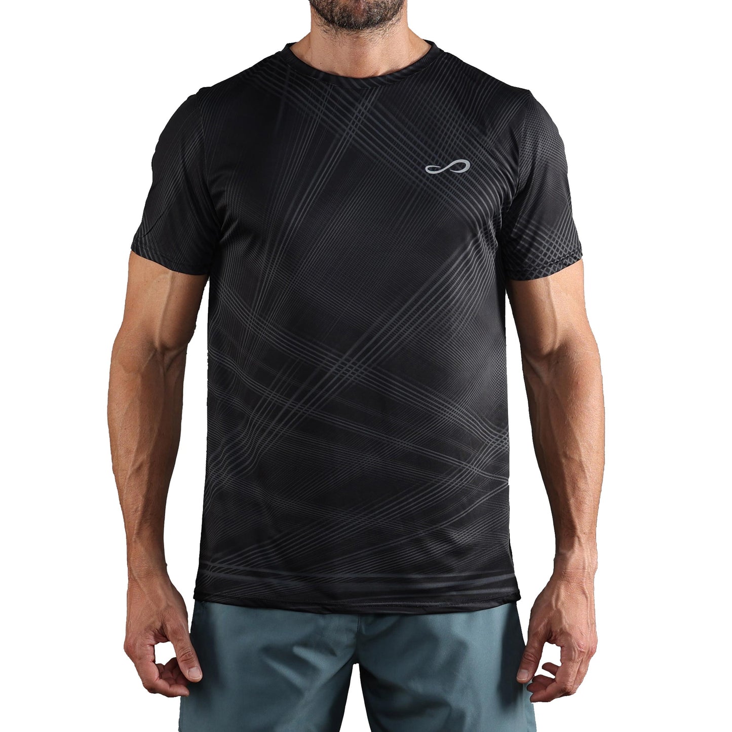 Endless Ace Orbital T-shirt Herrar-Grå