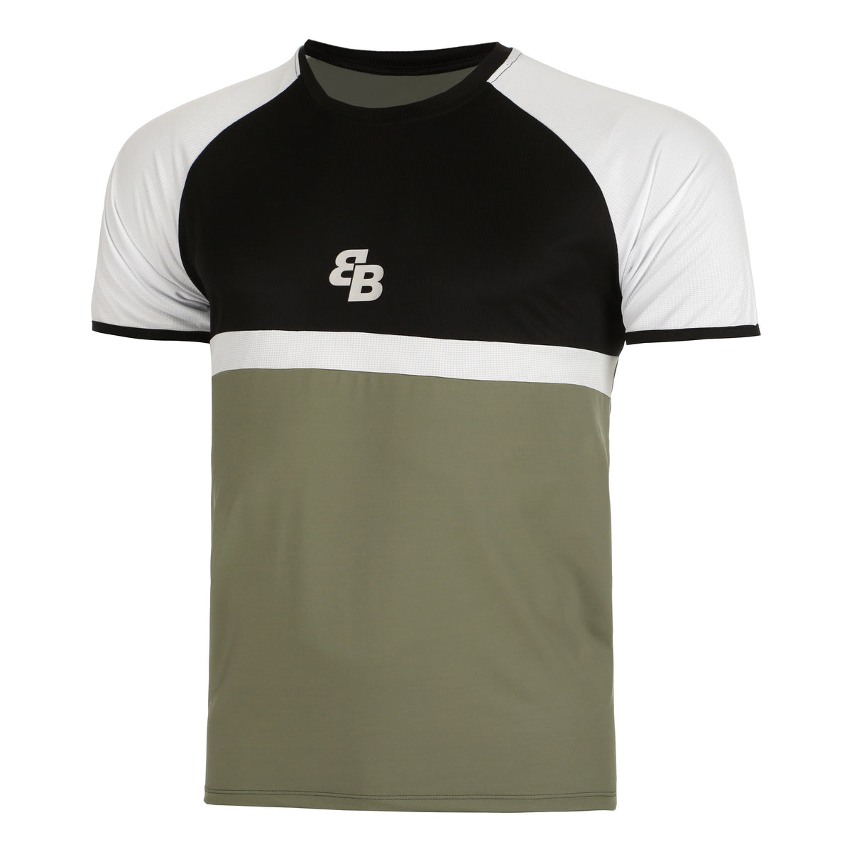 BB by Belen Berbel Classy T-shirt Herrar - oliv, svart