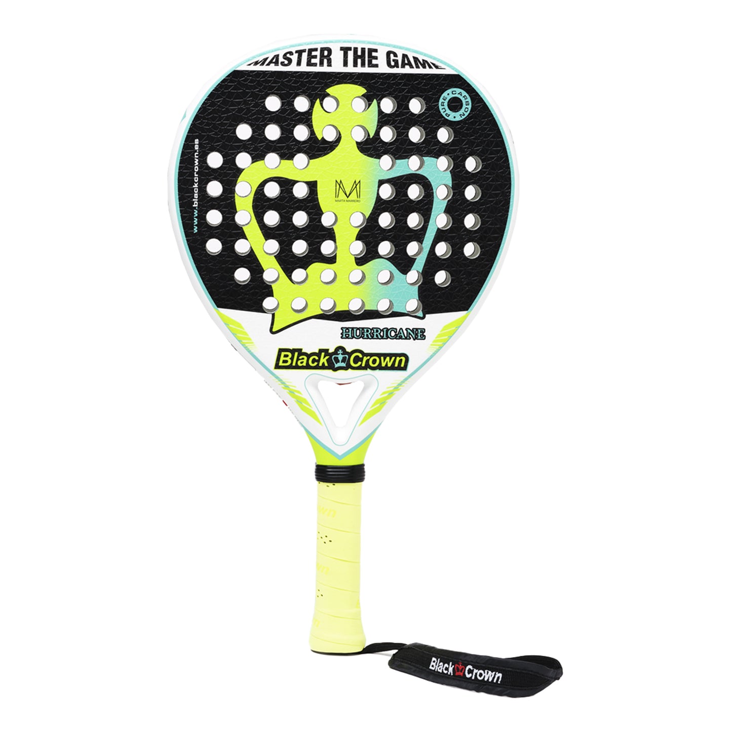 Black Crown Hurricane Padelracket