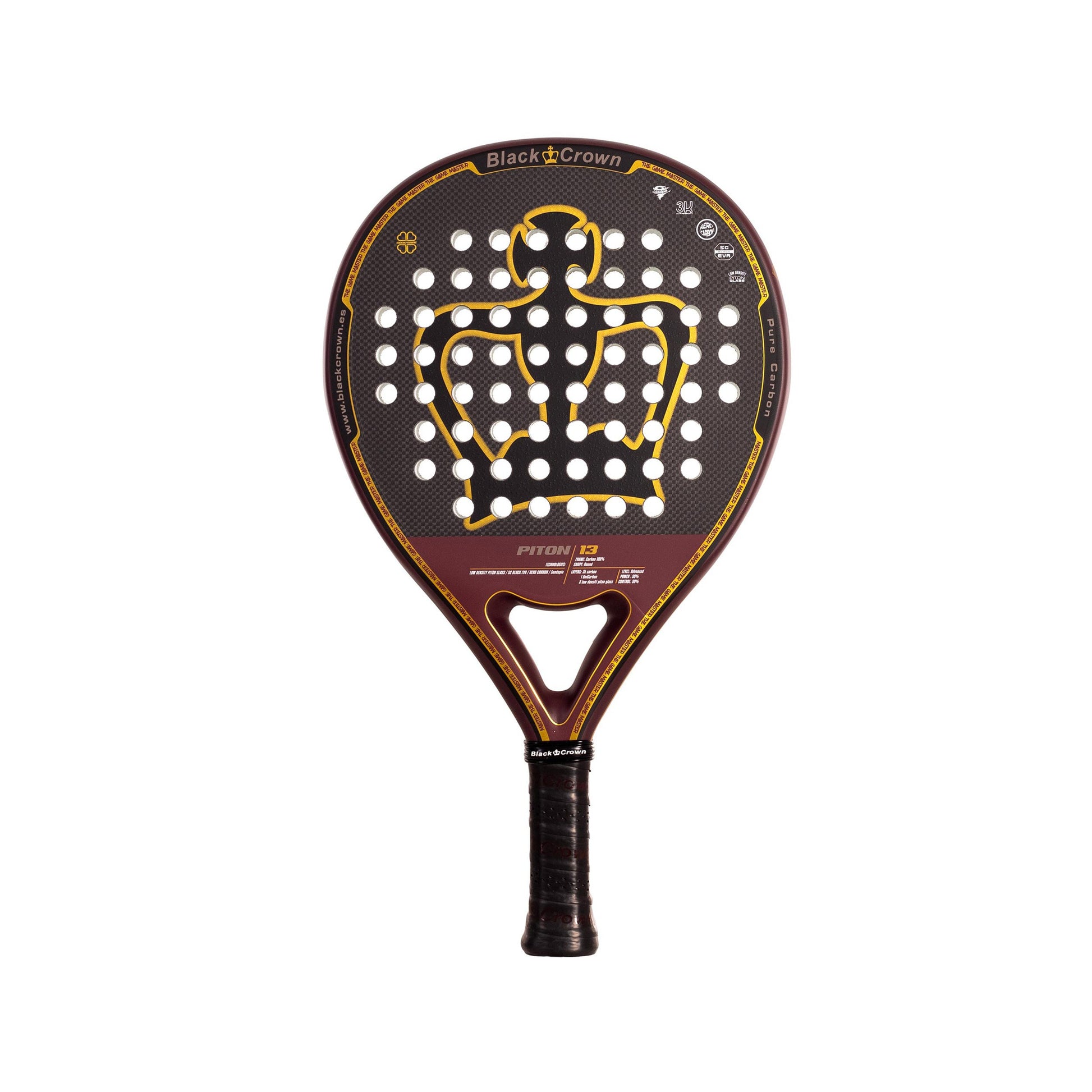 Black Crown Piton 13 Padelracket Testracketar