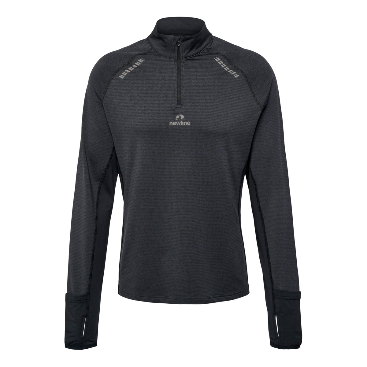 Newline Mesa Half-Zip Löpningstopp Herrar - svart,