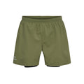 Dallas 2in1 Shorts Herrar - oliv,