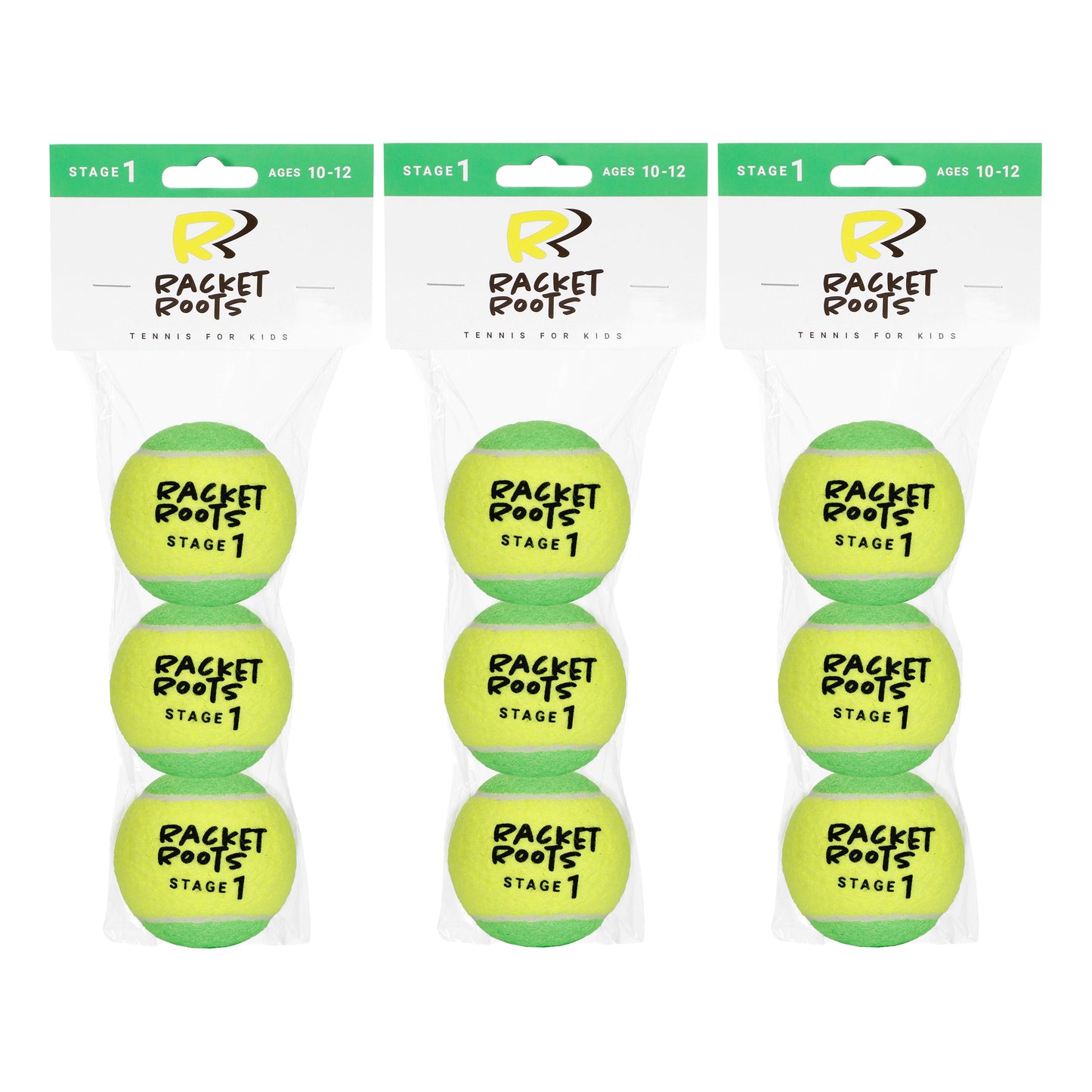 Racket Roots 3-pack påse 3x RR Stage 1