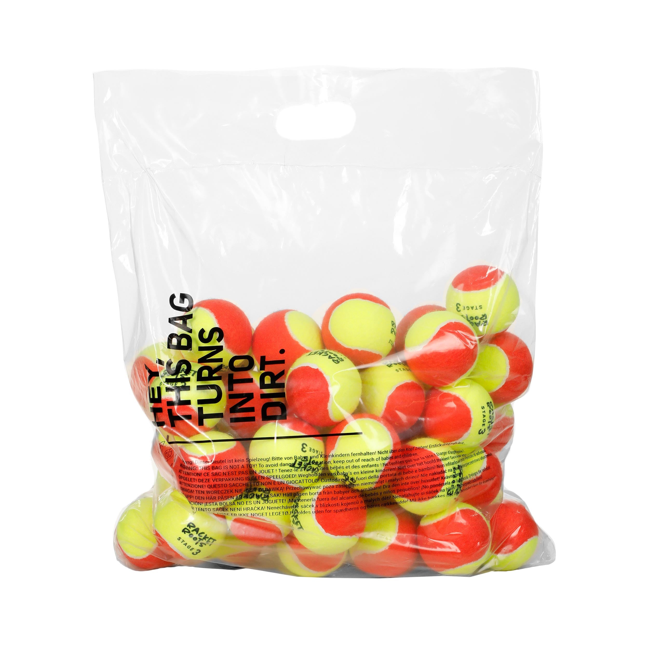 Racket Roots RR Stage 3 48-pack påse