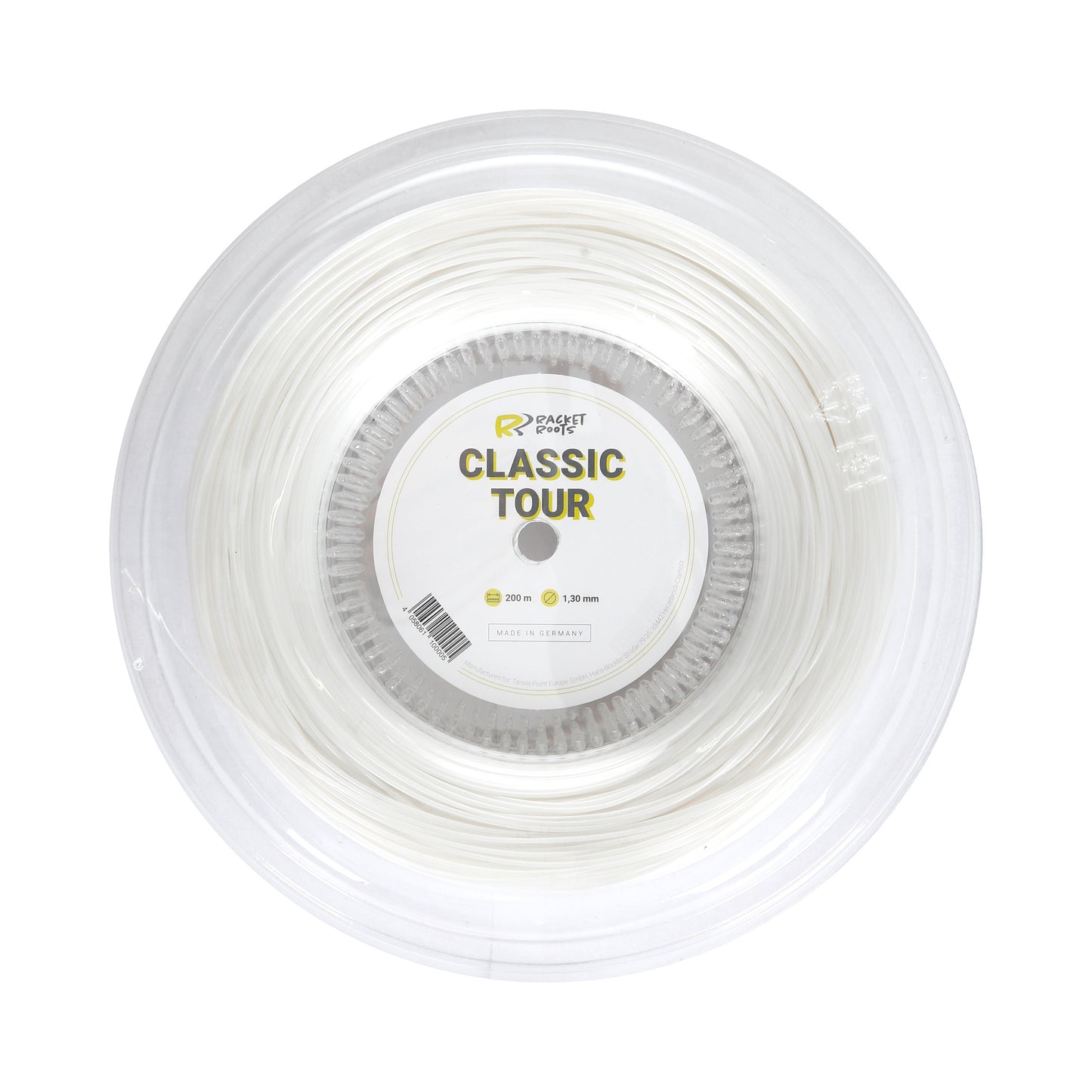Racket Roots RR Classic Tour Strängrulle 200m-Vit