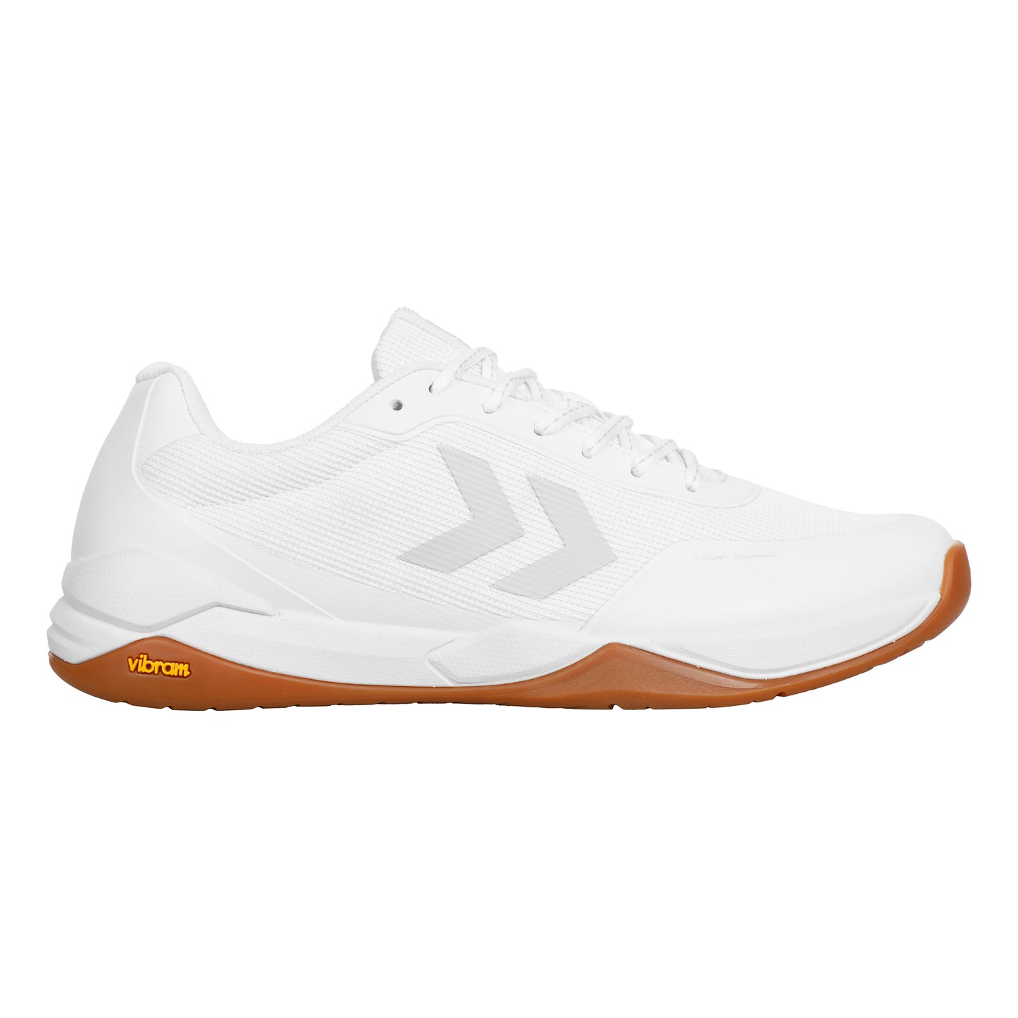 Hummel Court Control Padelsko Herrar - vit, orange