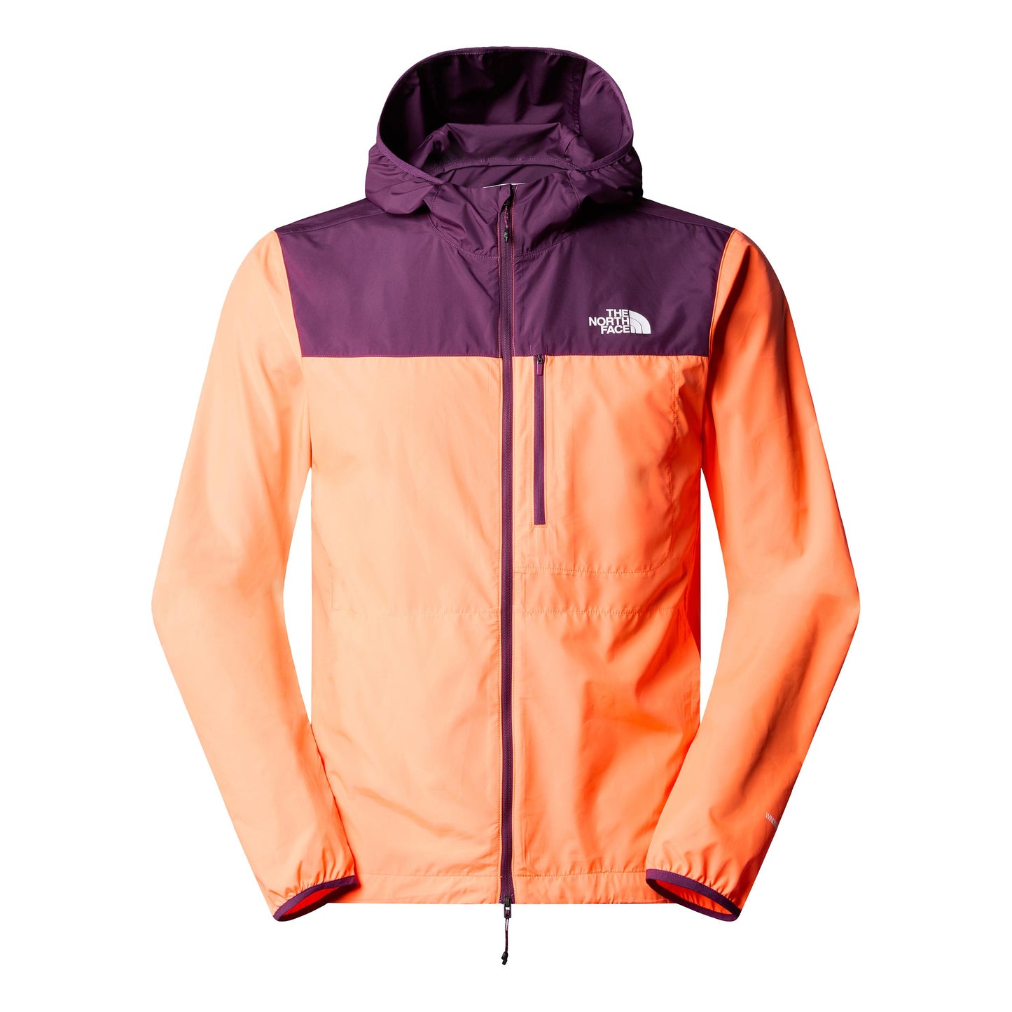 The North Face Higher Run Wind Löparjacka Herrar - orange, lila