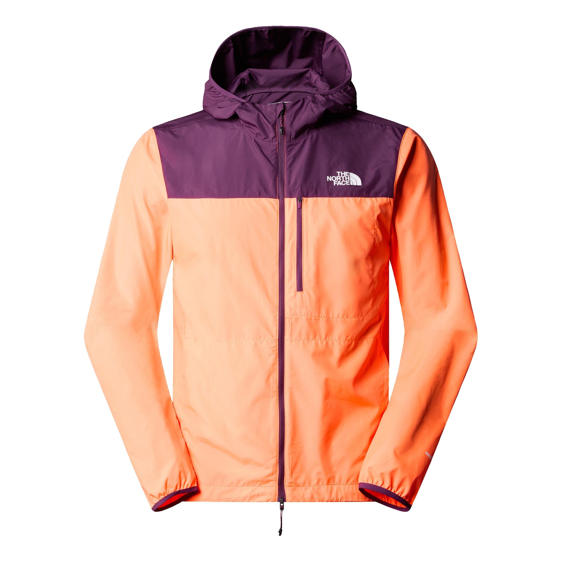 The North Face Higher Run Wind Löparjacka Herrar - orange, lila