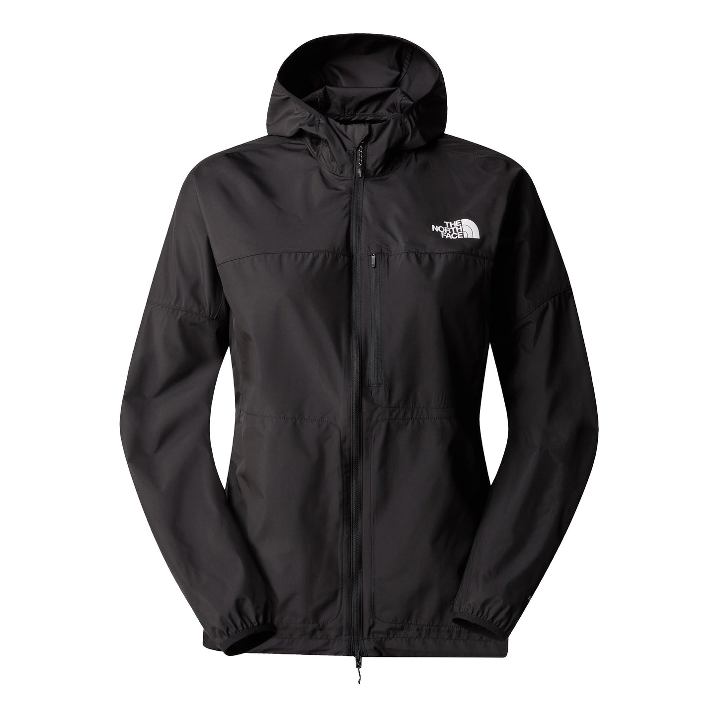 The North Face Higher Run Wind Löparjacka Damer - svart, vit