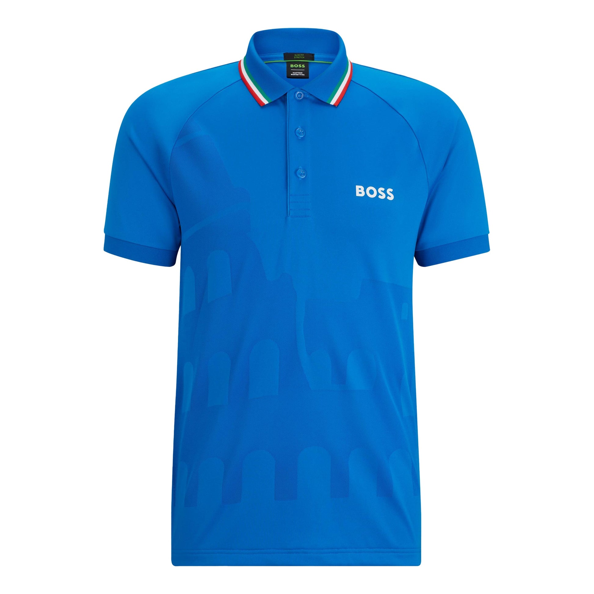 BOSS Patteo MB 14 Polo Herrar - blå,