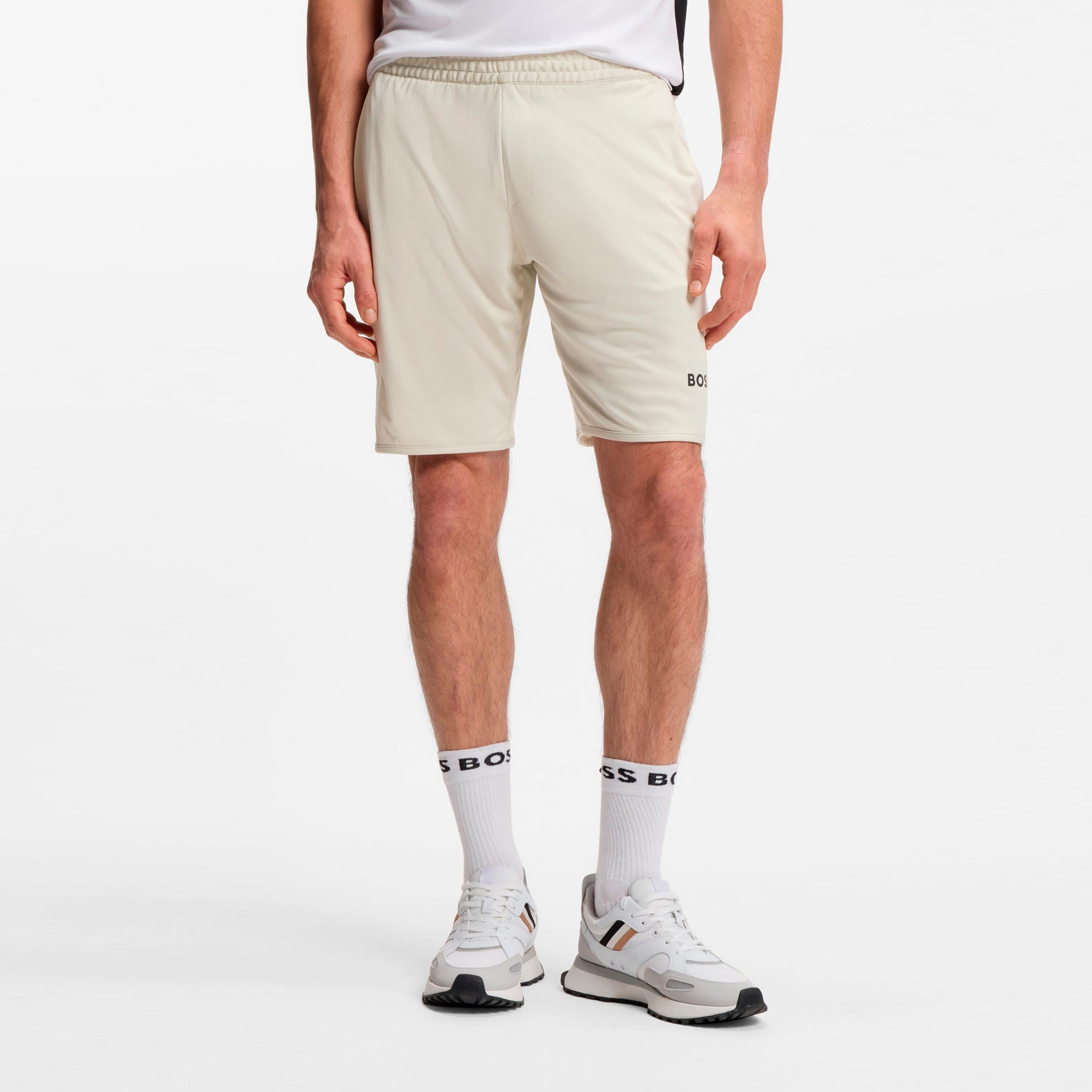 BOSS Spin 9in Shorts Herrar-beige