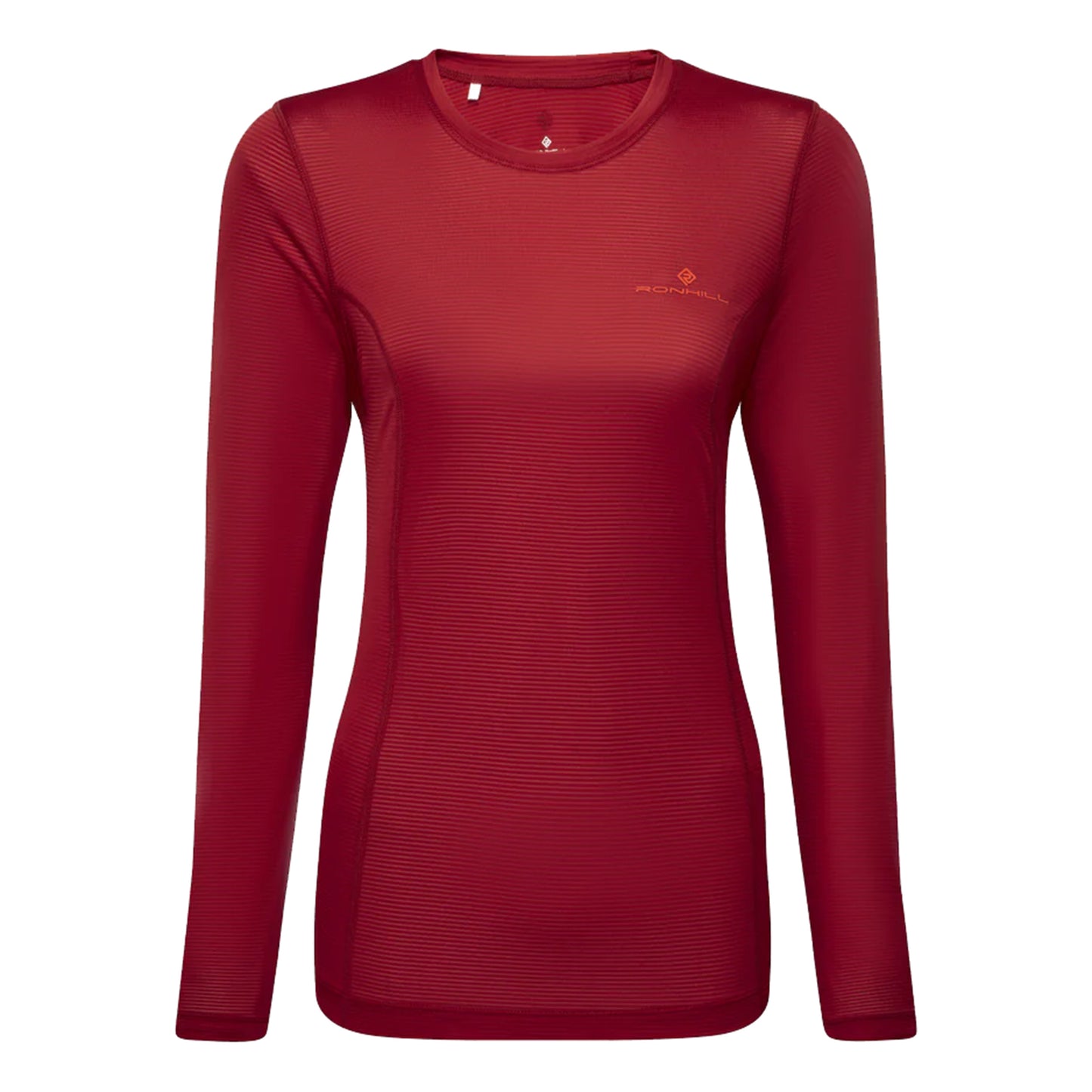 Ronhill Tech Longsleeve Löpartröja Damer-Röd