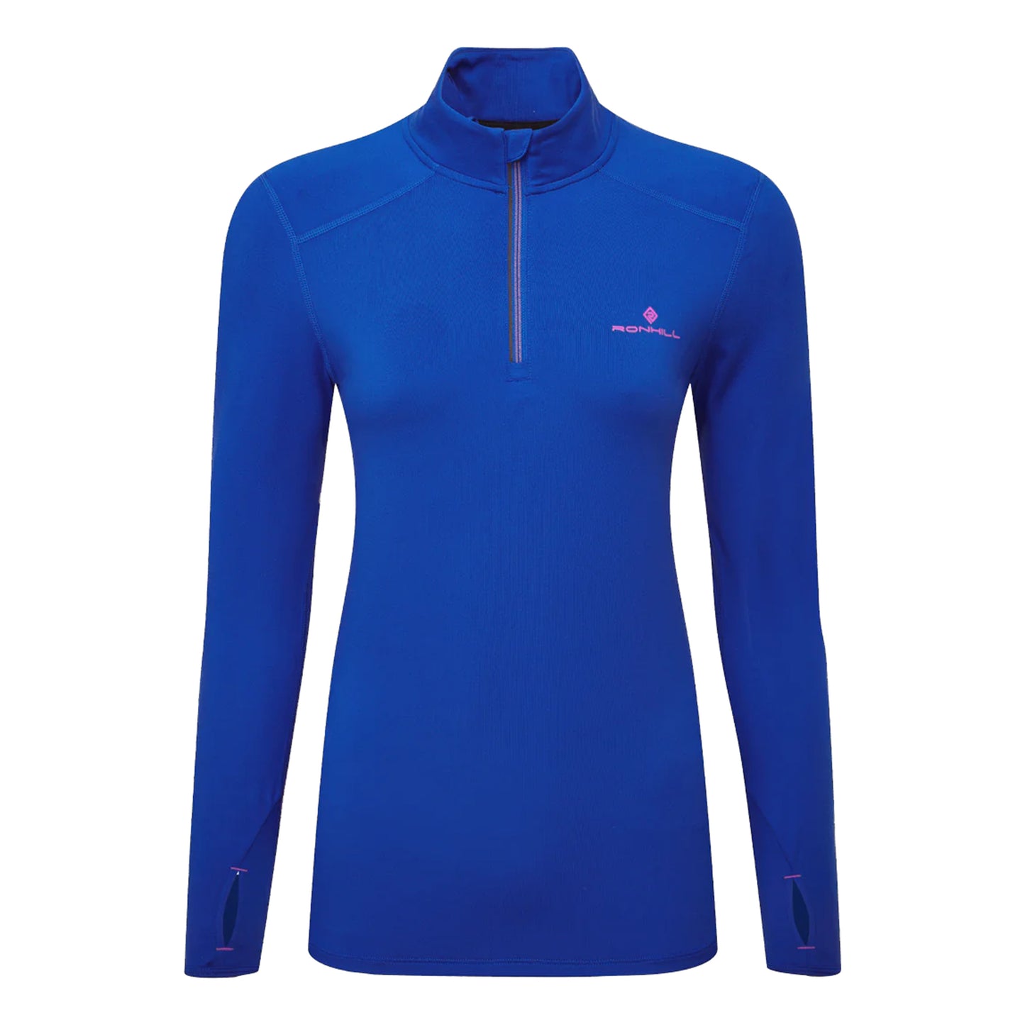 Ronhill Core Thermal 1/2 Zip Löpartröja Damer-Blå