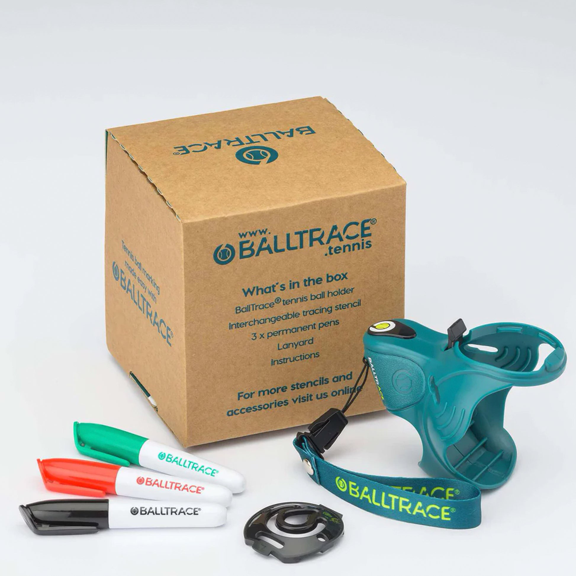 BallTrace Coach Pack Bollmarkör-Grön